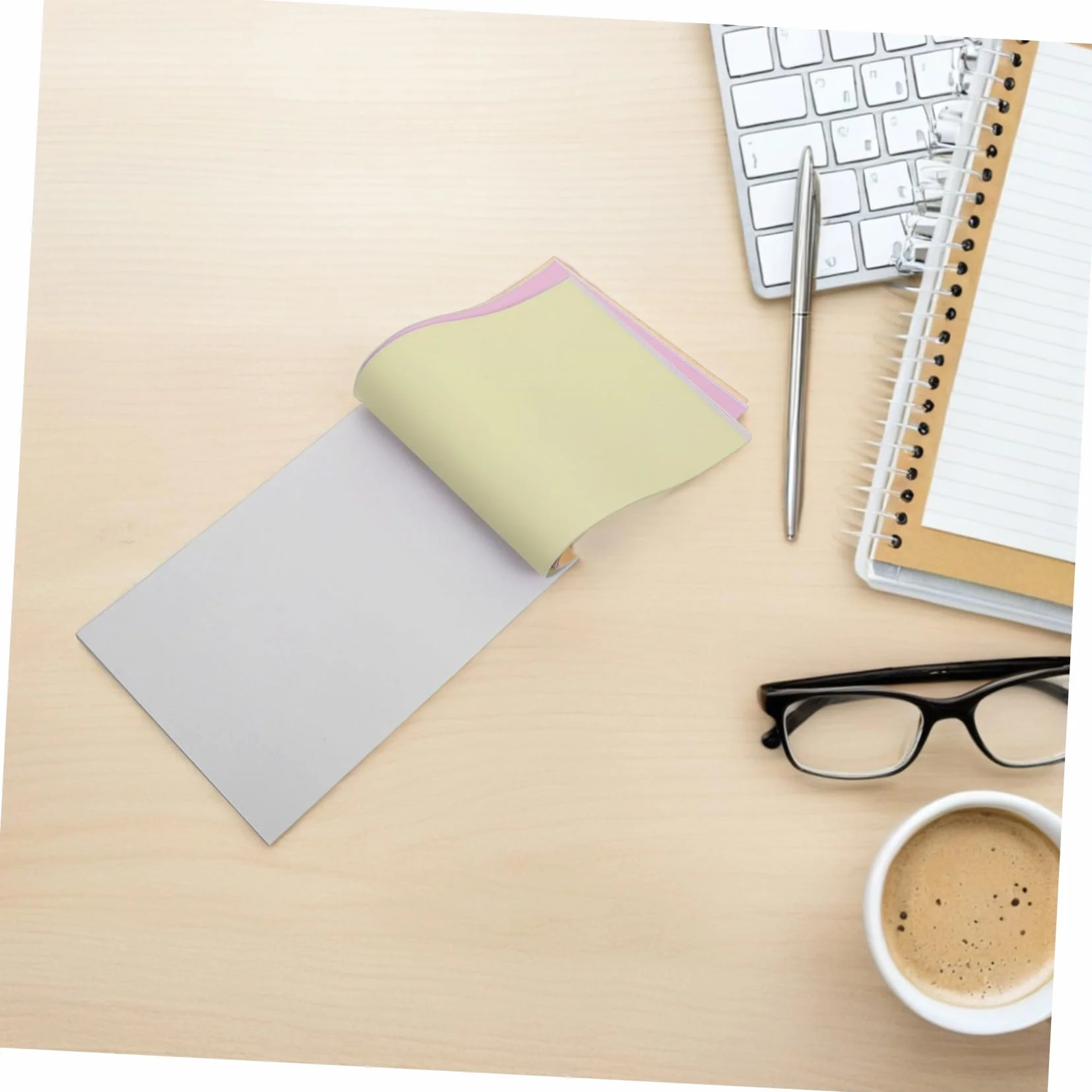 GALPADA Carnet de Comptabilité 3 Livres Papier sans Carbone 60 Feuilles par Livre