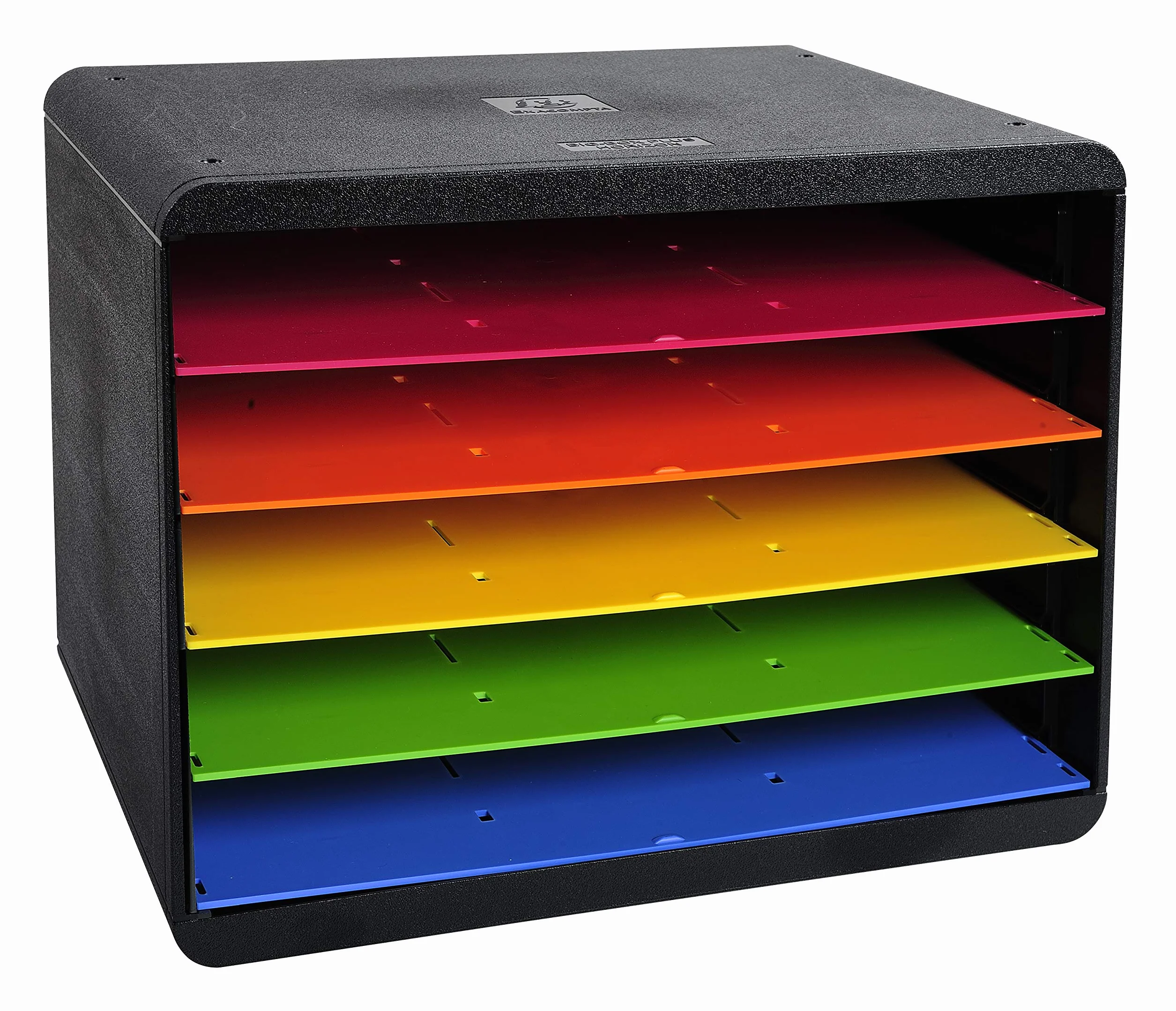Exacompta Trier Horizon 5 compartiments A4+ Noir arlequin 27x35,5x27,1 cm