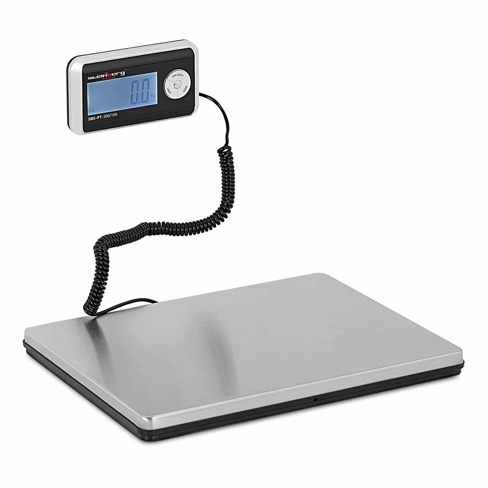 Steinberg Balance Professionnelle Pèse-colis Pèse Paquet SBS-PT-200/100 200kg/100g 31x38,5cm LCD