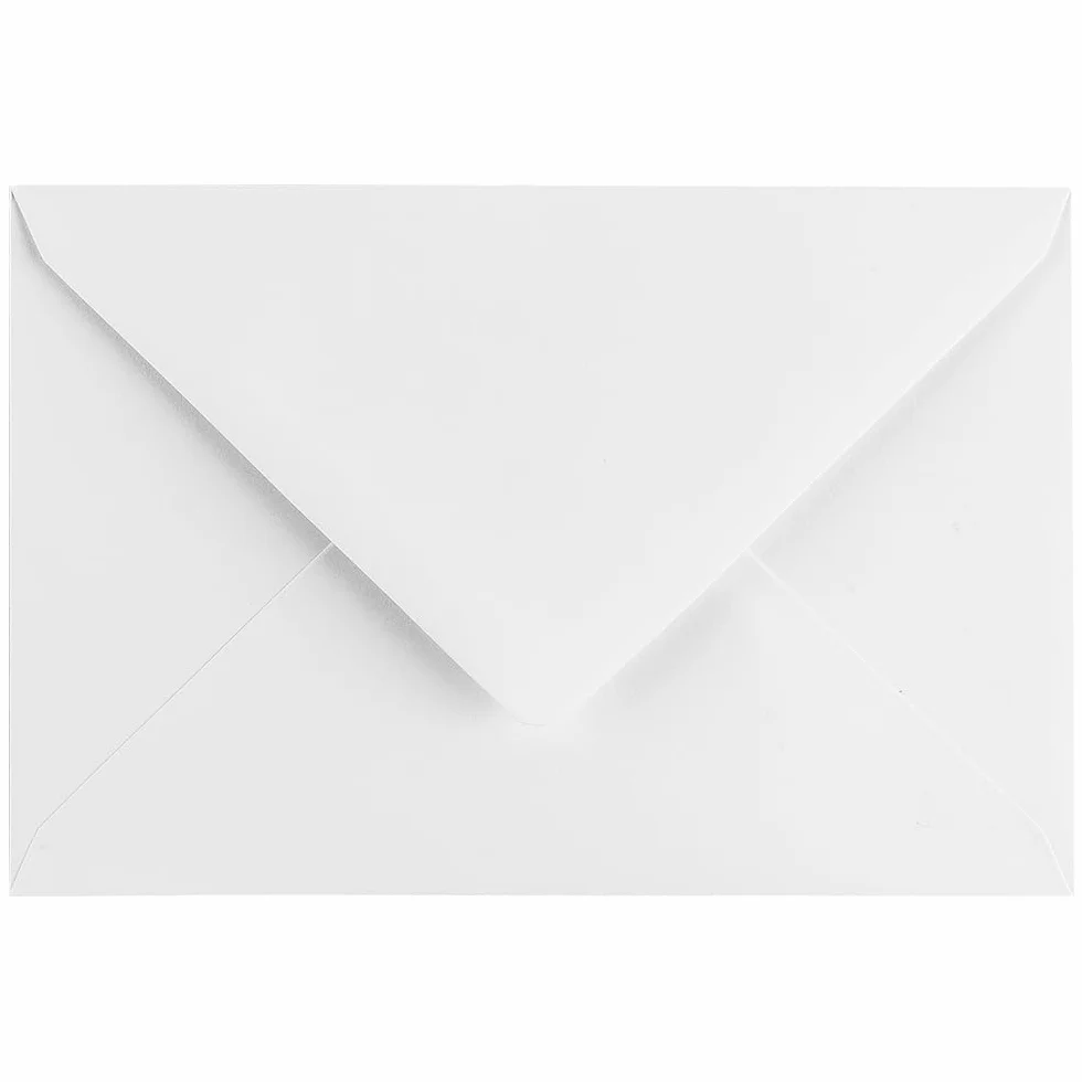 Enveloppes DIN C6 120g/m² 11,4x16,2 cm Lot de 100