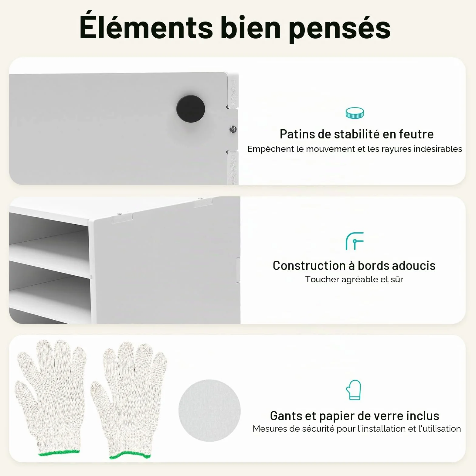 Bac à courrier A4 24/36 compartiments Organisateur de bureau Range document