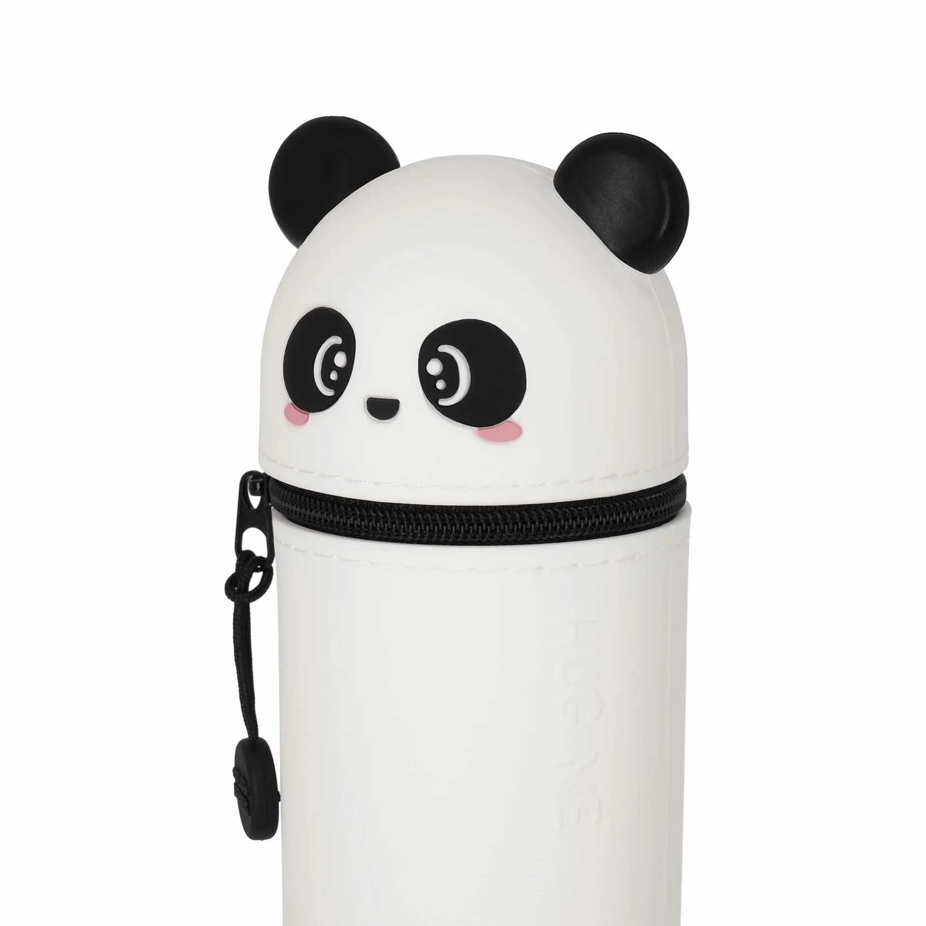 Legami Kawaii Étui École 2 en 1 Silicone Souple Porte-stylos Table Fermeture Glissière