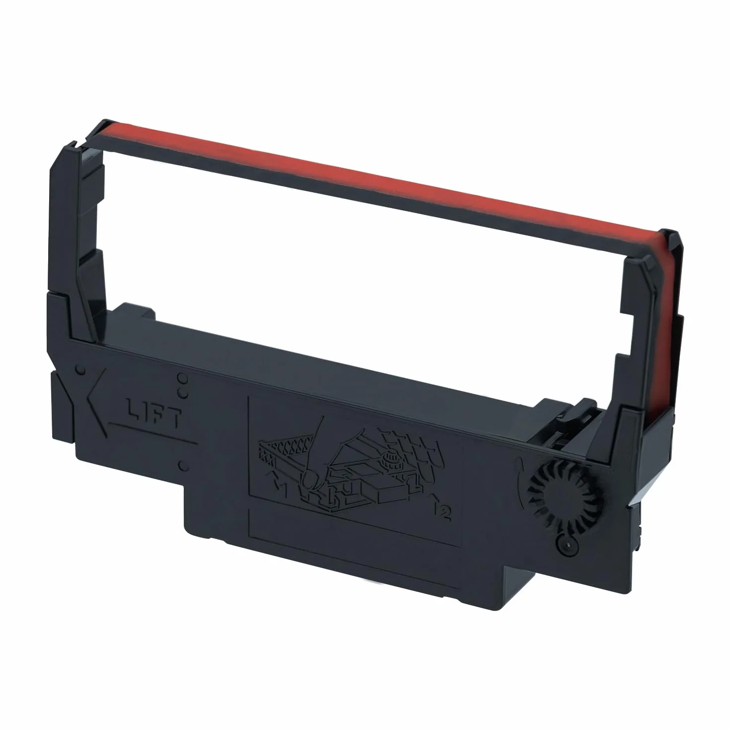 Cartouche de Ruban Compatible pour ERC30 ERC34 ERC38 NK506 TMU200/300 Caisse enregistreuse - Noir et Rouge (Pack de 6)