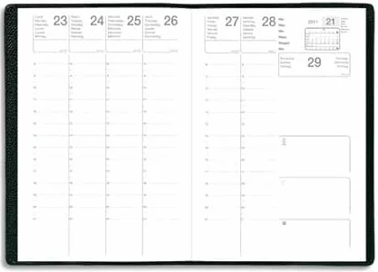 Agenda Economique CALLIOPE 16 x 24 cm 12 mois Août 2026 à Juillet 2027 1 semaine sur 2 pages