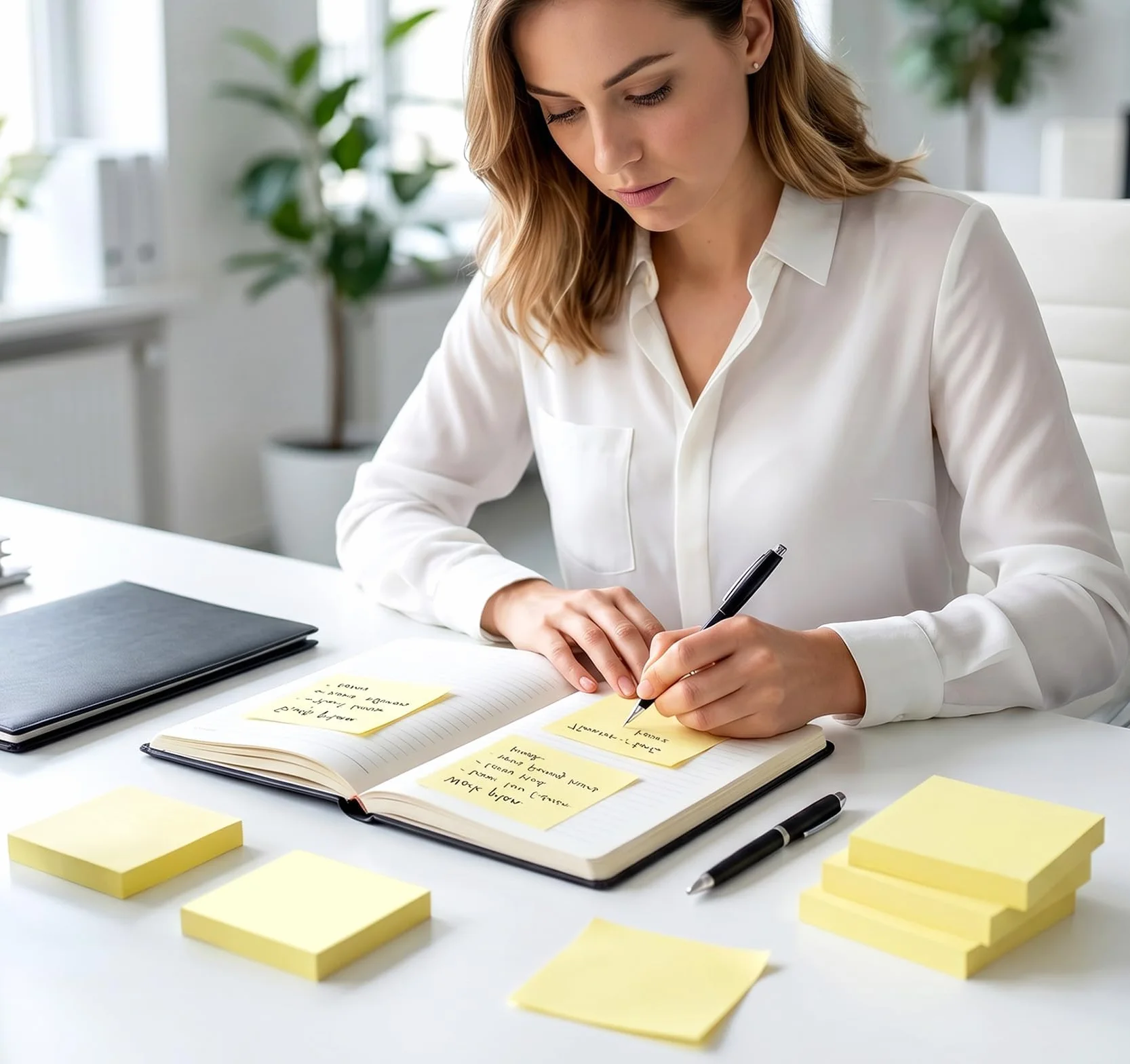 Agoer Notes Autocollantes 2400 Feuilles Super Sticky 76x76 mm 12 Blocs