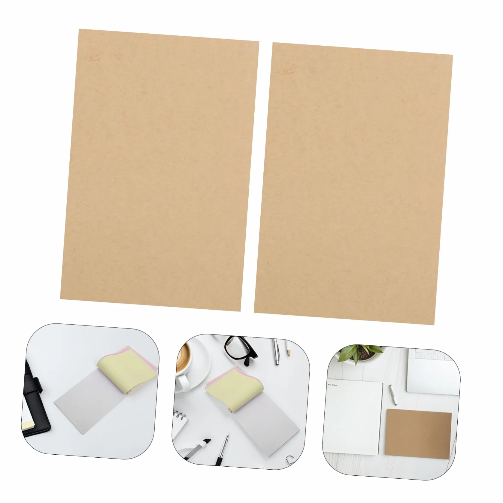 GALPADA Carnet de Comptabilité 3 Livres Papier sans Carbone 60 Feuilles par Livre