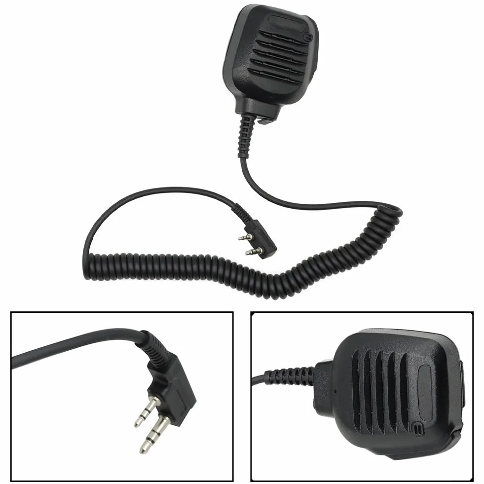 Microphone haut-parleur Kenwood KMC-45 KMC-45D haute sensibilité réduction du bruit épaule clip arrière TK-2200 TK-3300 TK-2100 TK-3100 NX220 NX320