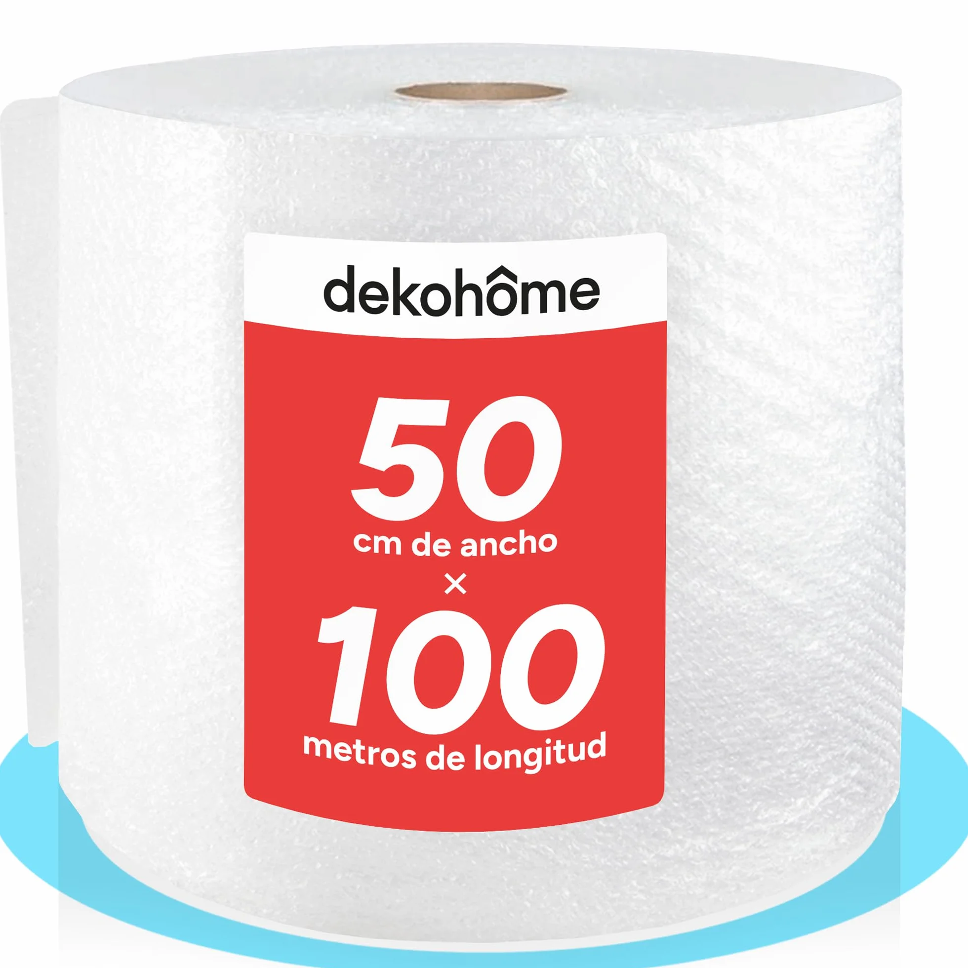 Papier à bulles d'emballage 50 cm x 100 m pour protection objets fragiles