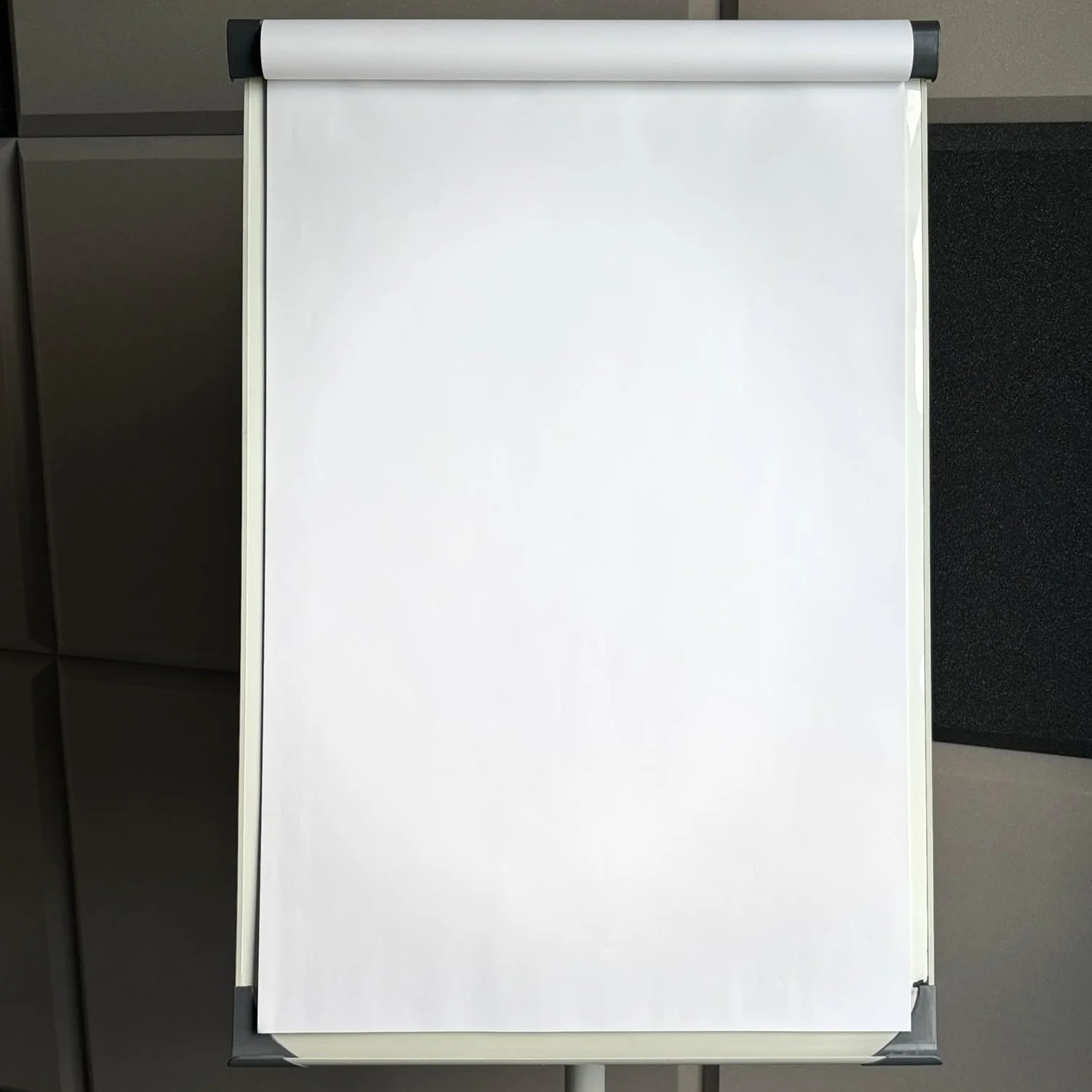 D.RECT Bloc Flipchart Papier Blanc Uni 650x1000 mm 80 g/m² 50 Feuilles Perforation 5 Trous