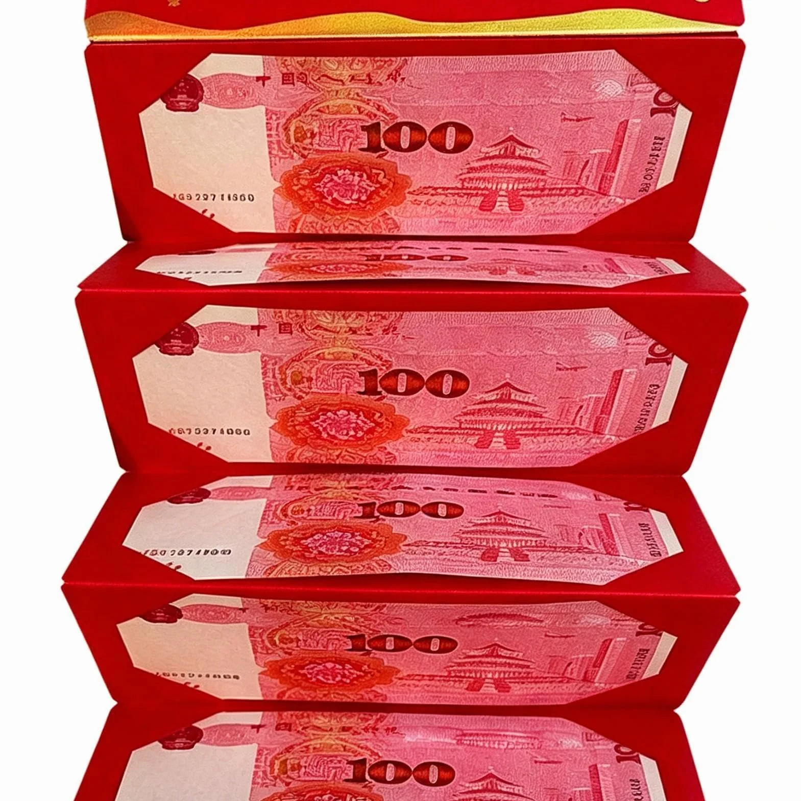 Enveloppe d'argent pour anniversaire - Boîte à cartes amusante 6 emplacements avec lumière et musique, Porte-Billets d'Anniversaire