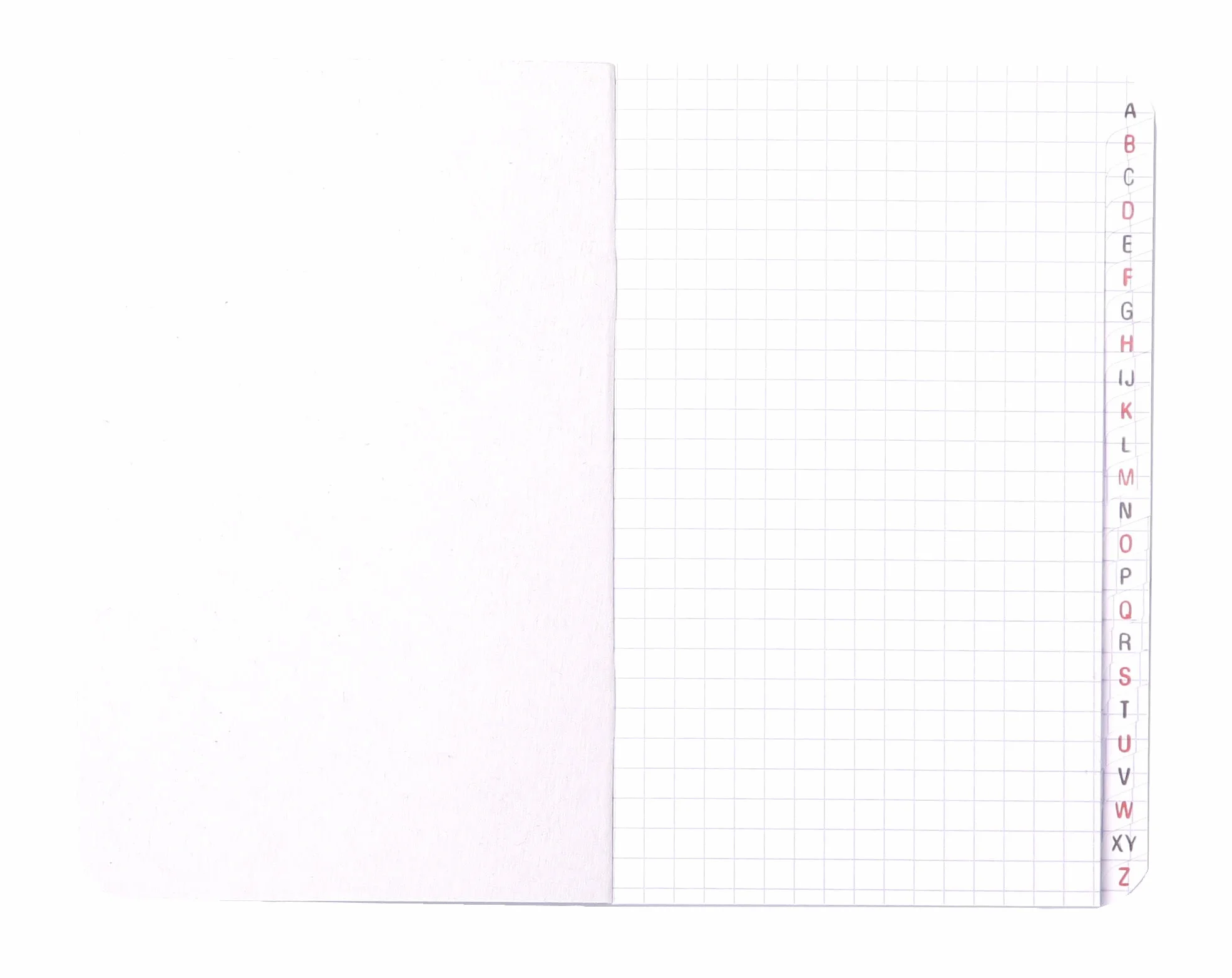 Clairefontaine Calligraphe 821C Répertoire Agrafé 9x14 cm 96 Pages Petits Carreaux Papier Blanc 70 g Couverture Carte Vernie