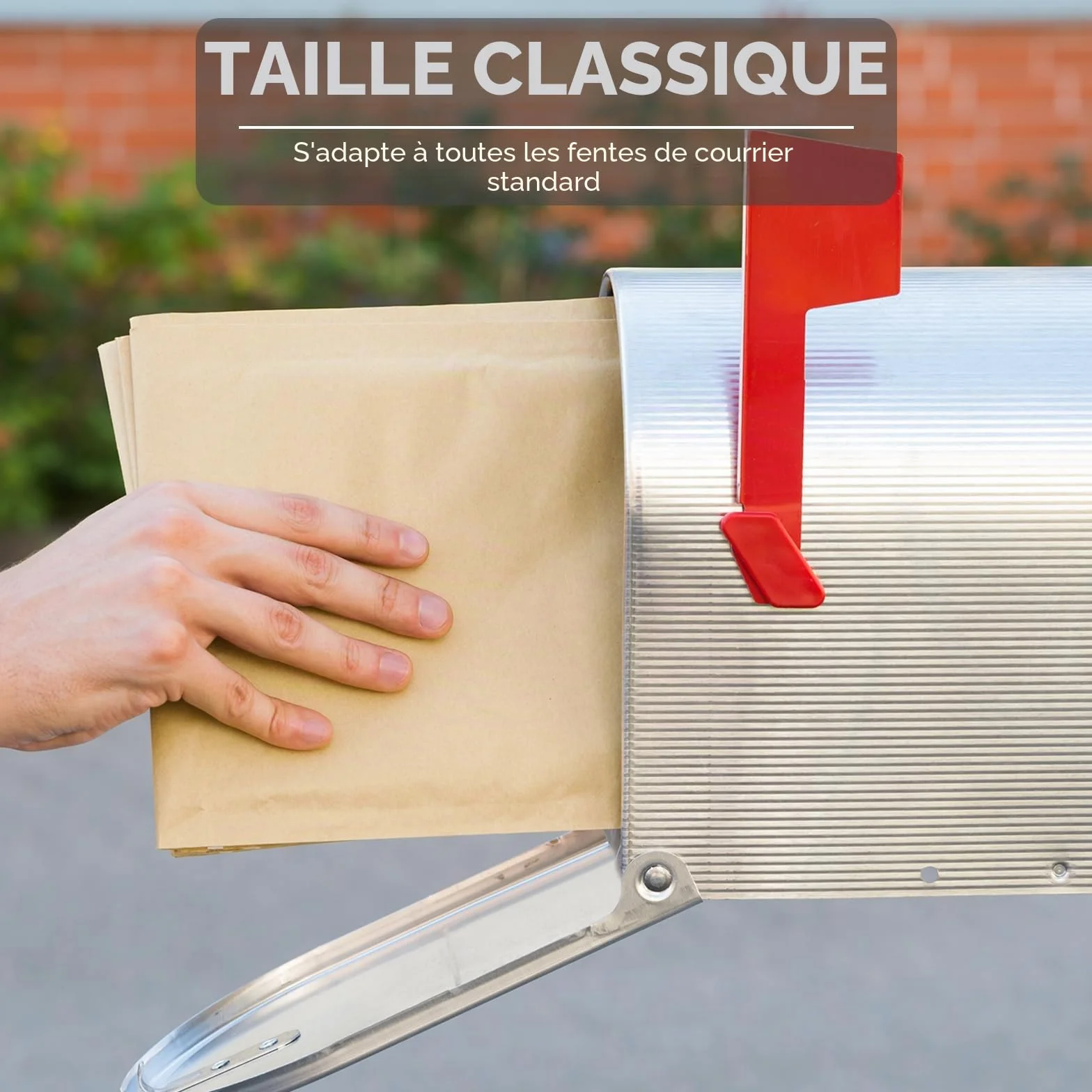 Kiperline Lot 50 enveloppes DIN C4 Marron 229 x 324 mm 90 g sans fenêtre scellement droit fermeture adhésive