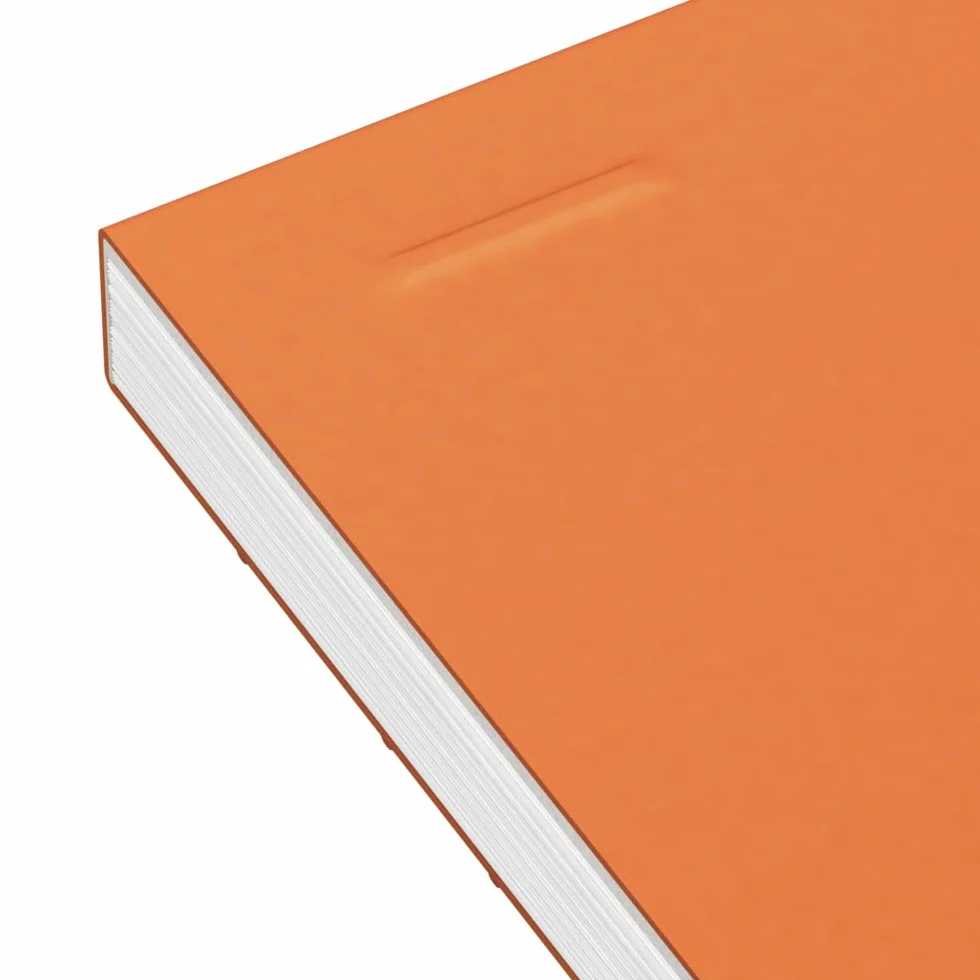 OXFORD Blocs-Notes Perforés A4+ Grands carreaux Seyès 80 Feuilles Orange