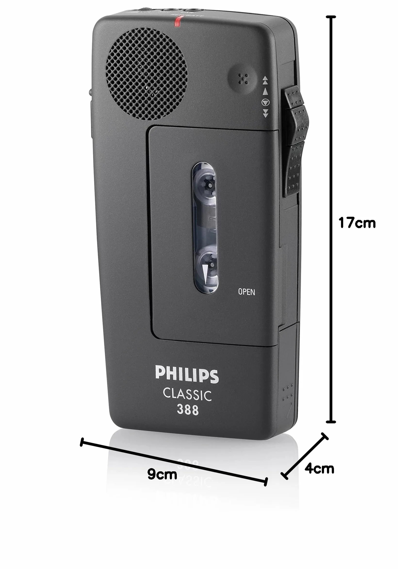 Philips LFH0388/00 Pocket memo Machine à dicter Mini-Cassette
