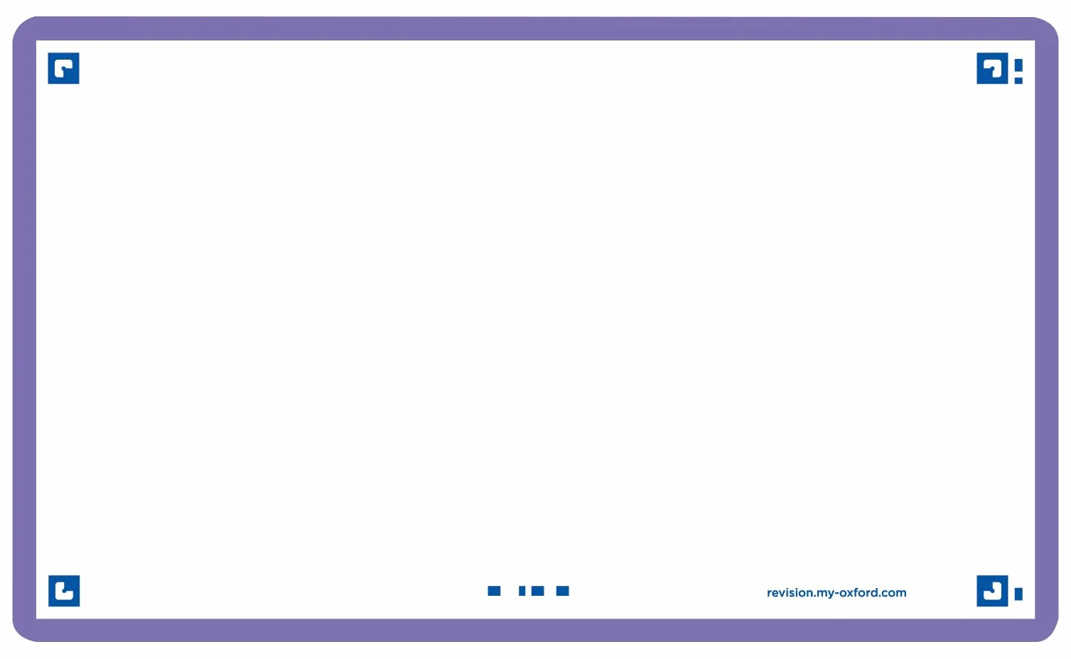 OXFORD Flash 2.0 80 Fiches Bristol Flash Cards 7,5 x 12,5cm Fond Blanc