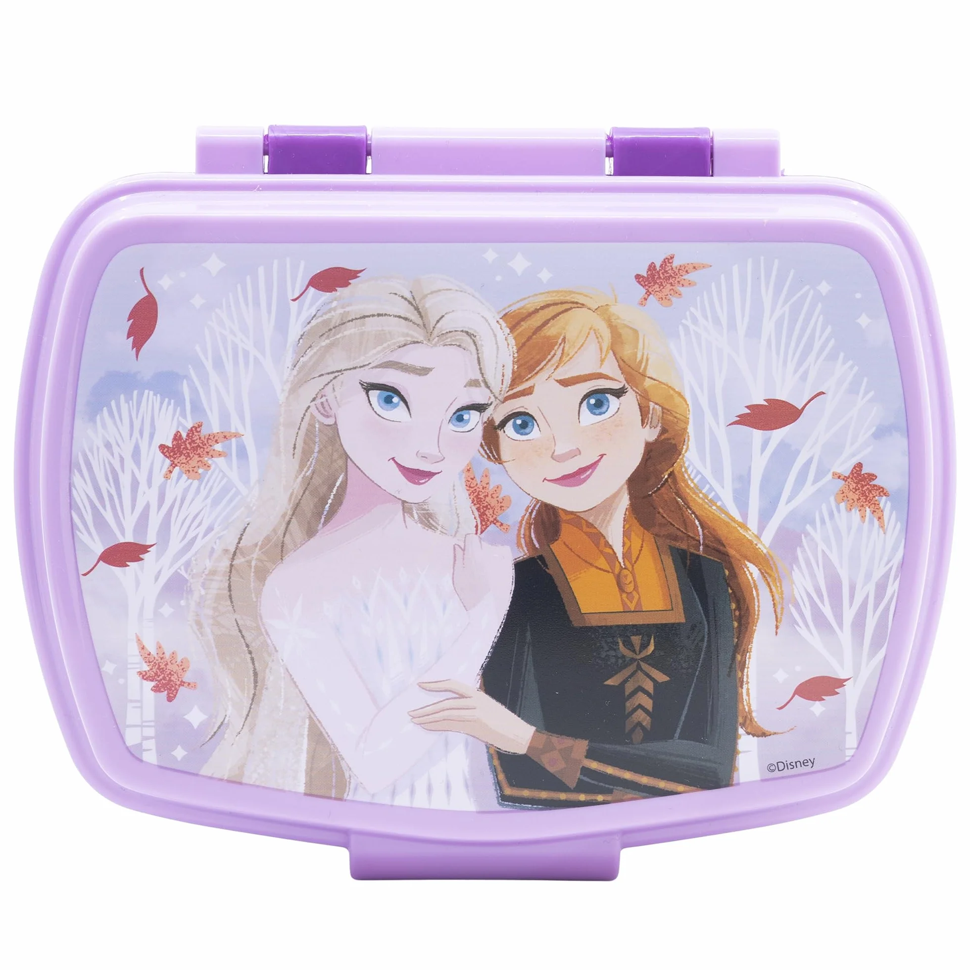 Stor Boîte à Goûter Enfant La Reine Des Neiges, Lunch Box Rectangulaire 1333ml, Sans BPA, Plastique Résistant