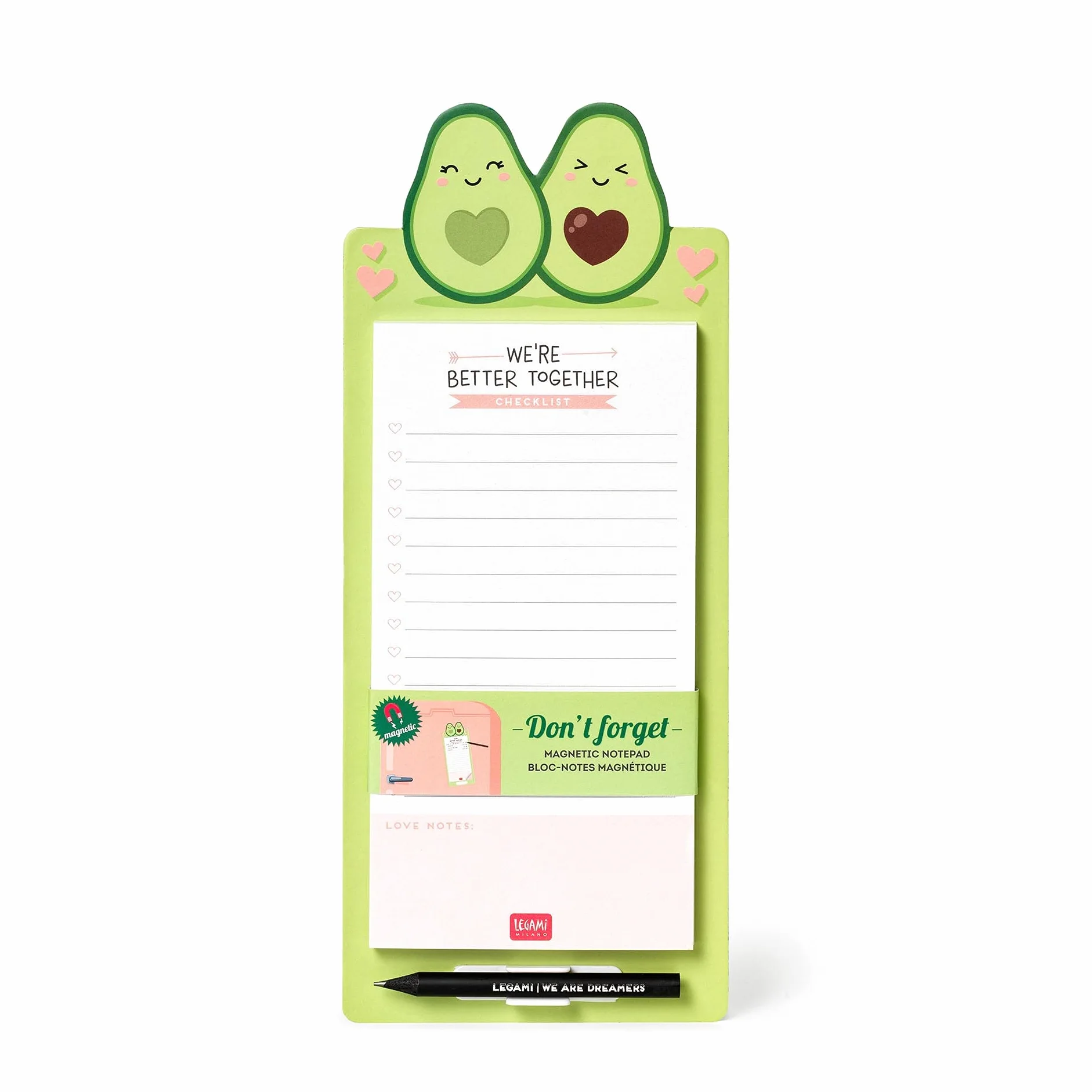Legami Bloc-notes magnétique 11 x 28 cm