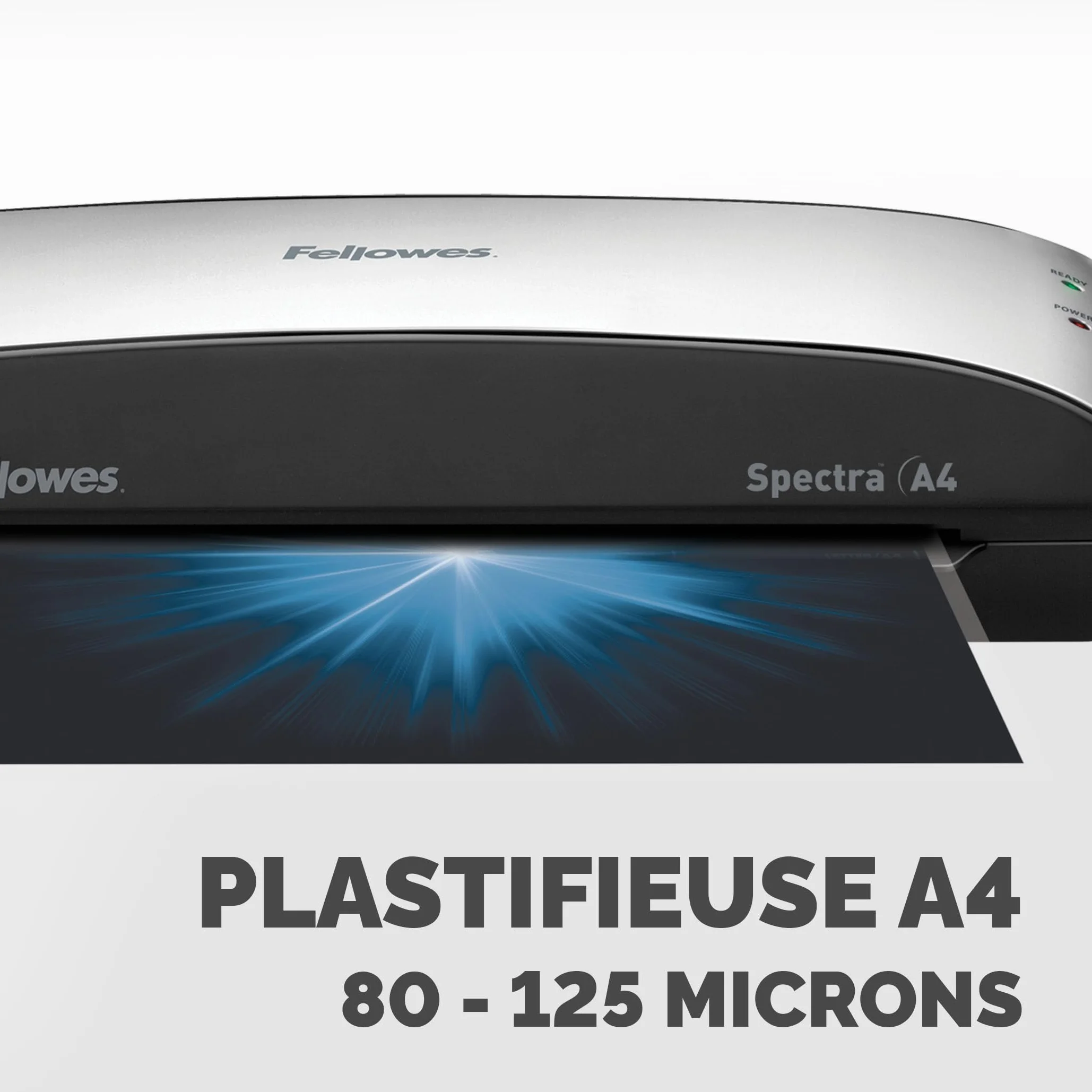 Fellowes Plastifieuse Spectra A4 125 microns 30cm/min arrêt automatique