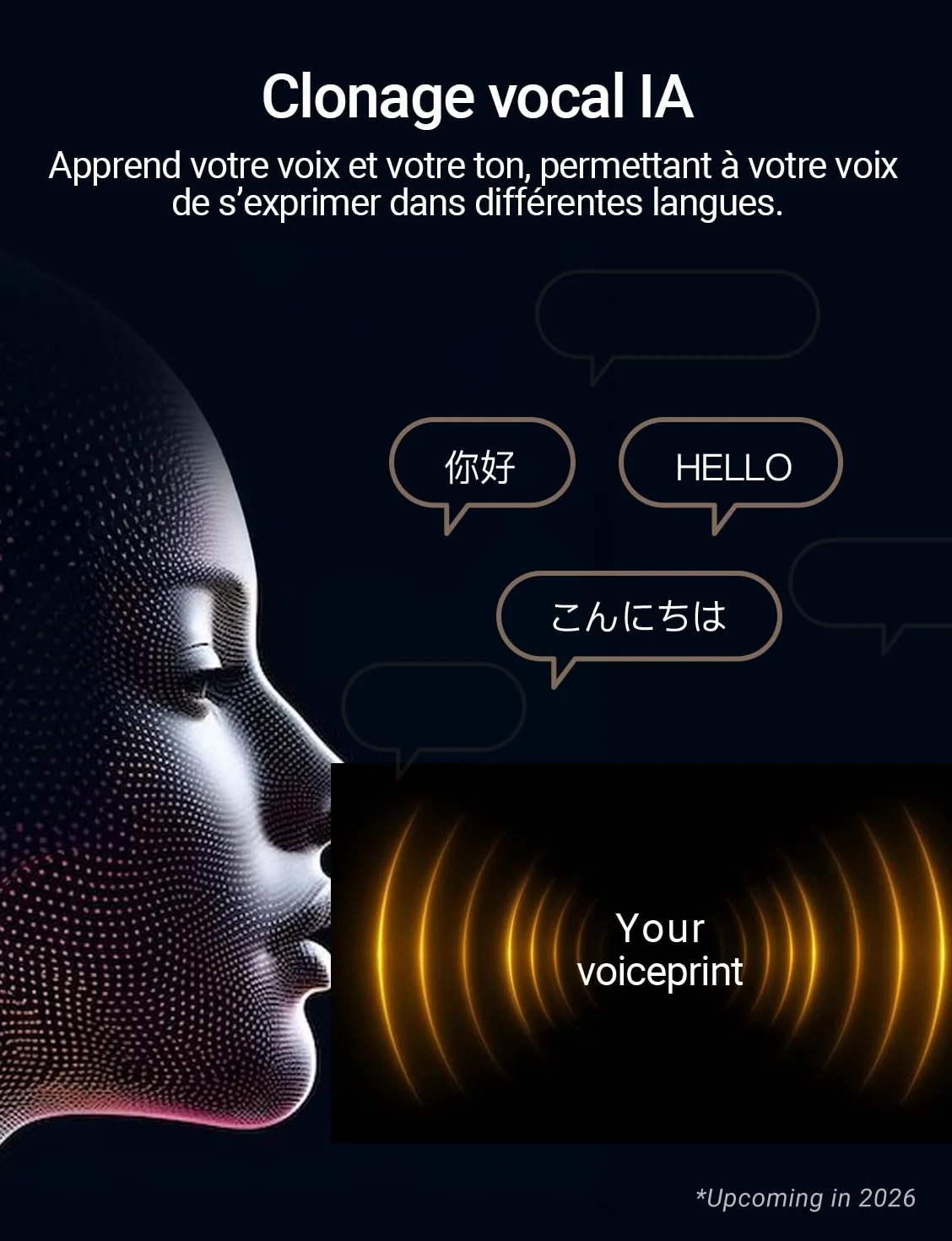 Timekettle W4 Traducteur Vocal Bidirectionnel 40 Langues 93 Accents Oreillette Traduction