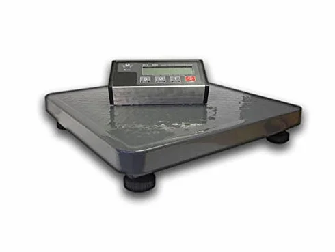 Balance électronique plate-forme 60kg x 20g pèse-colis avec câble USB