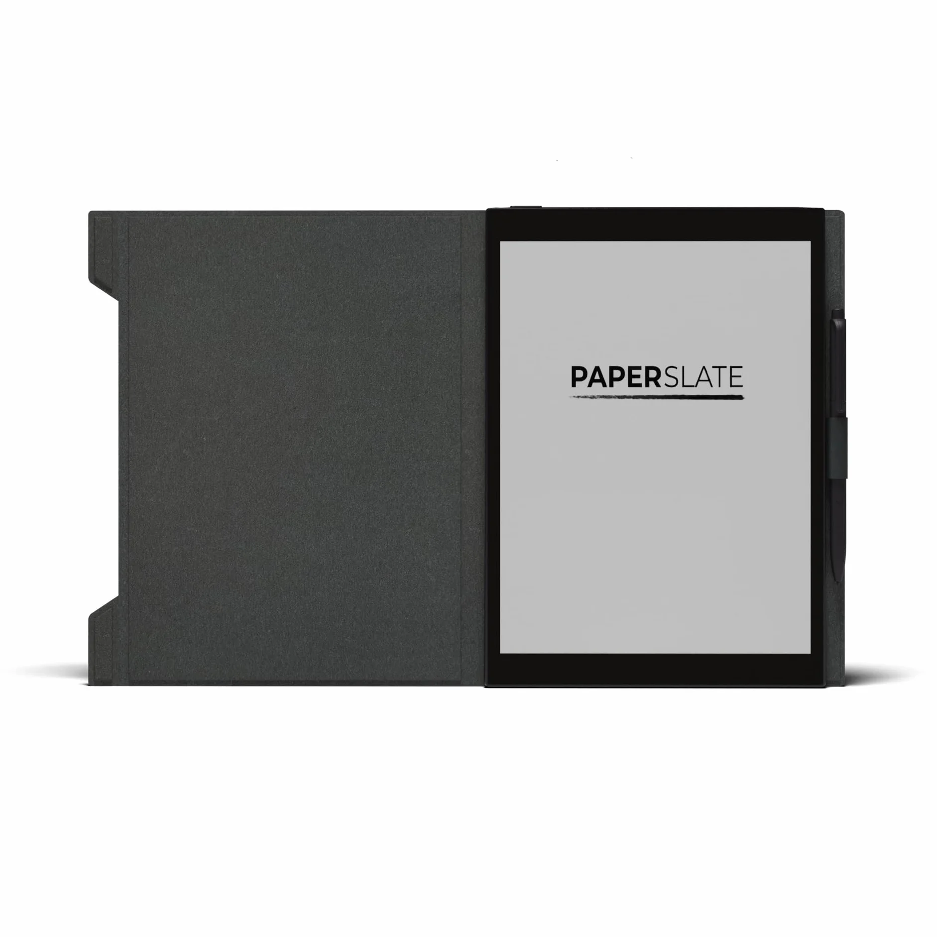 Pack Paperslate Pro + Couverture Grise + 4 Mines - Bloc Notes numérique Étanche & Rétro-éclairage - Tablette Papier Eink - Digital Notebook