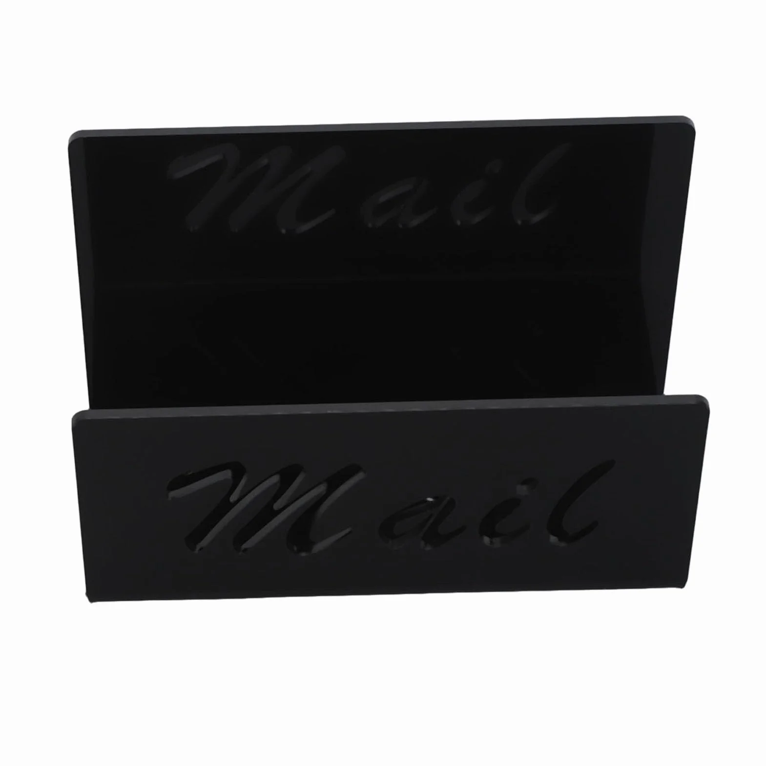 Organisateur de Courrier en Acrylique Porte-courrier Bureau Trieur de Lettres