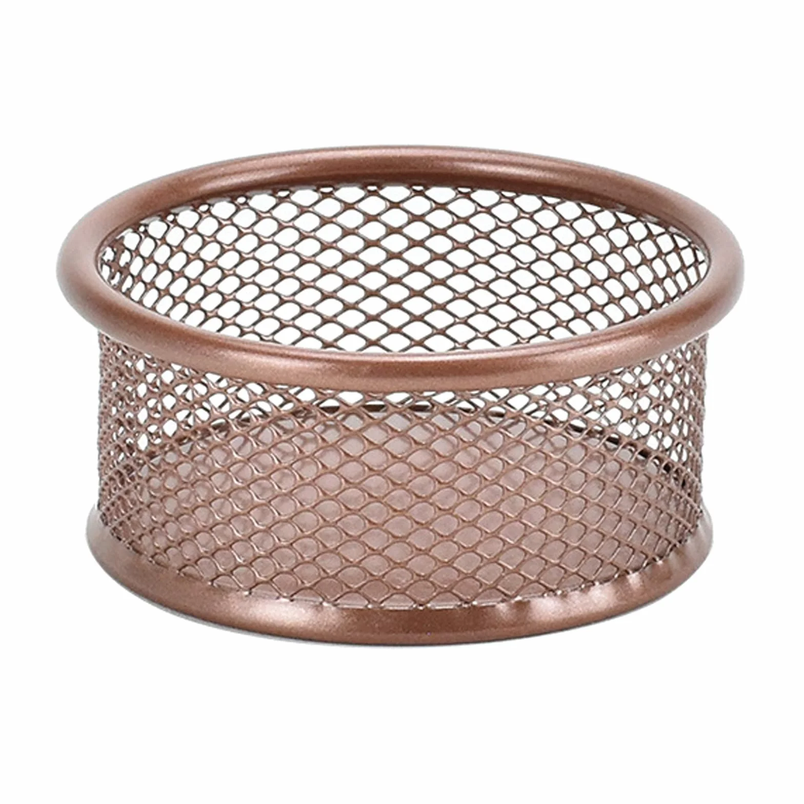 Boîte de rangement métal ventilé pour trombones fournitures de bureau
