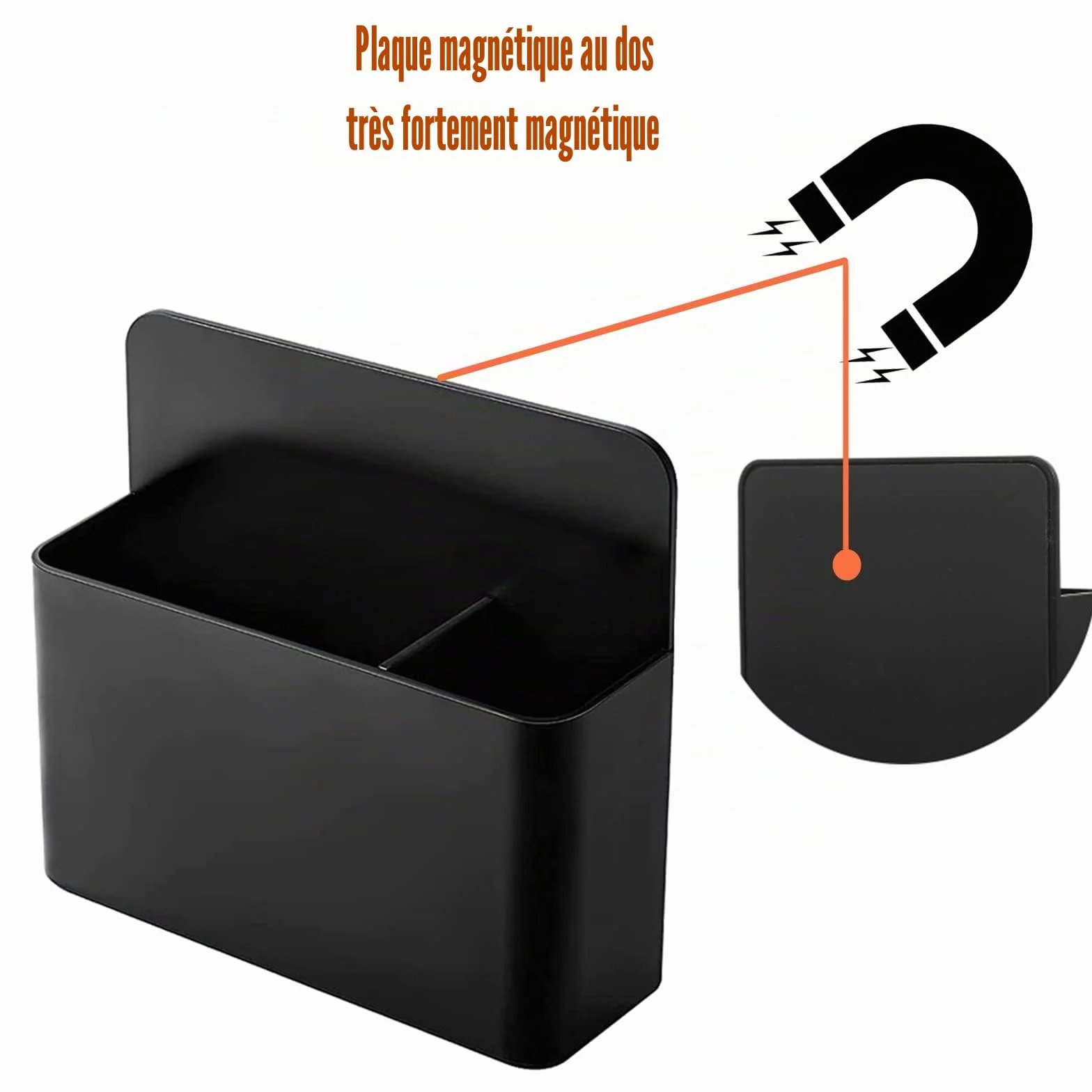 Porte-stylo magnétique Support de marqueur Organisateur de réfrigérateur Tableau blanc