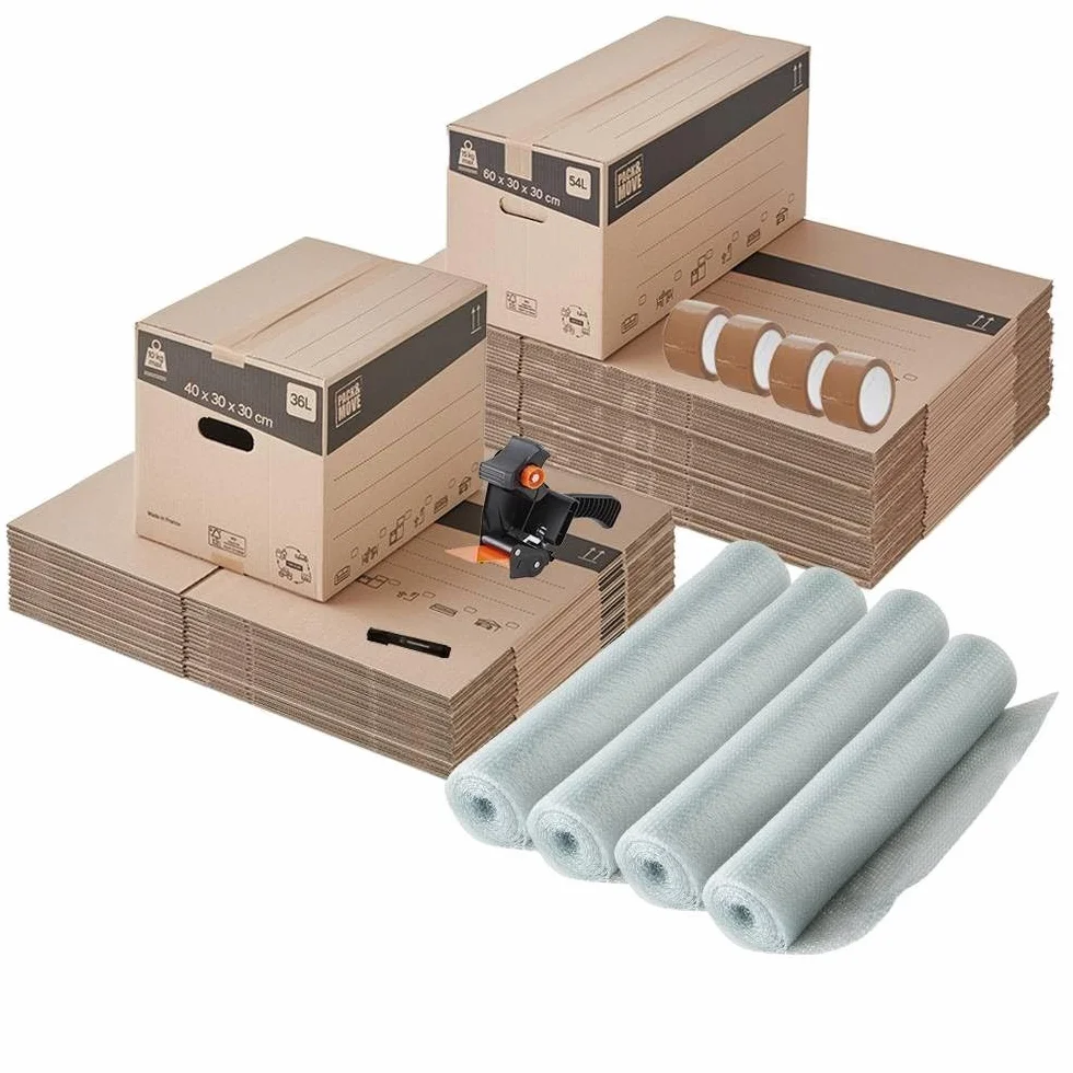 Kit déménagement T5/T6 Pack and Move avec marqueur et adhésifs