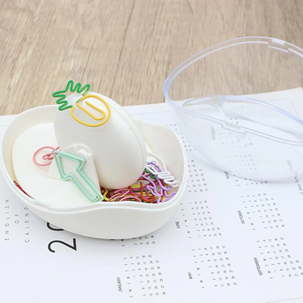 Support de Trombone Magnétique Transparent, Distributeur, Boîte de Rangement pour Bureau, École (1 Pièce)