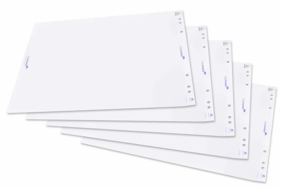 Legamaster Bloc-papier 20 feuilles Blanc Pack de 5