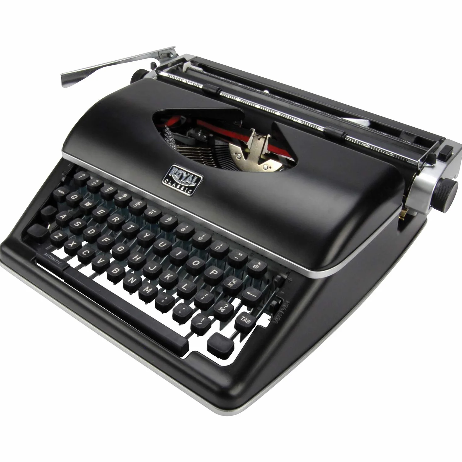 Royal Consumer Information Products Maszyna do pisania ręczna klasyczna retro czarna 79104P
