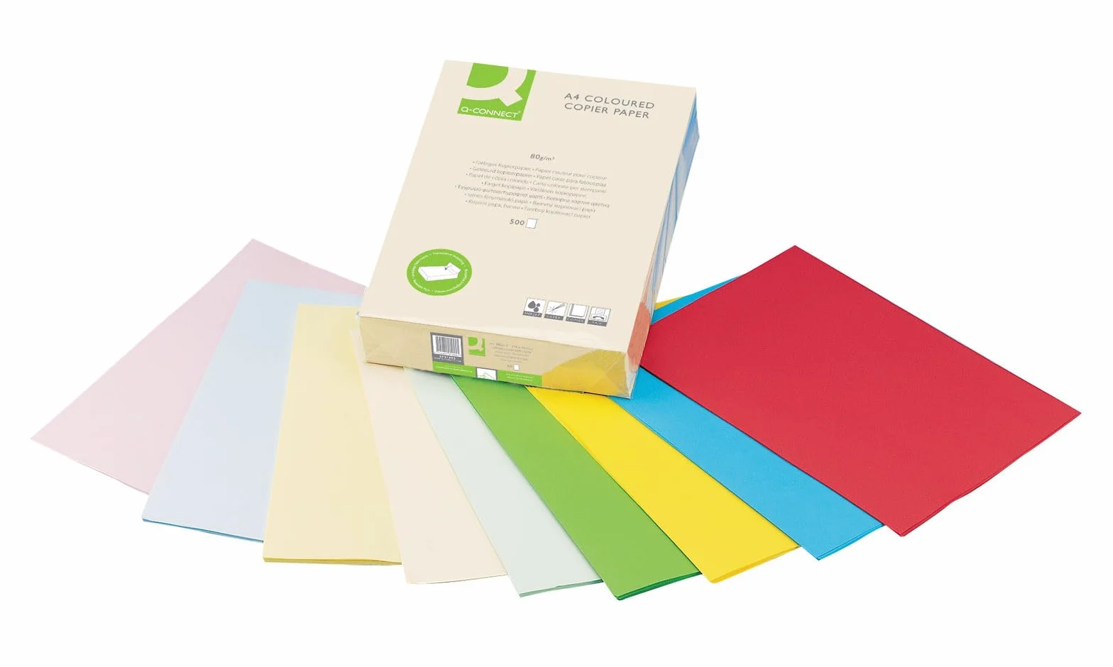 Papier couleur bleu A4 80g PEFC 500 feuilles