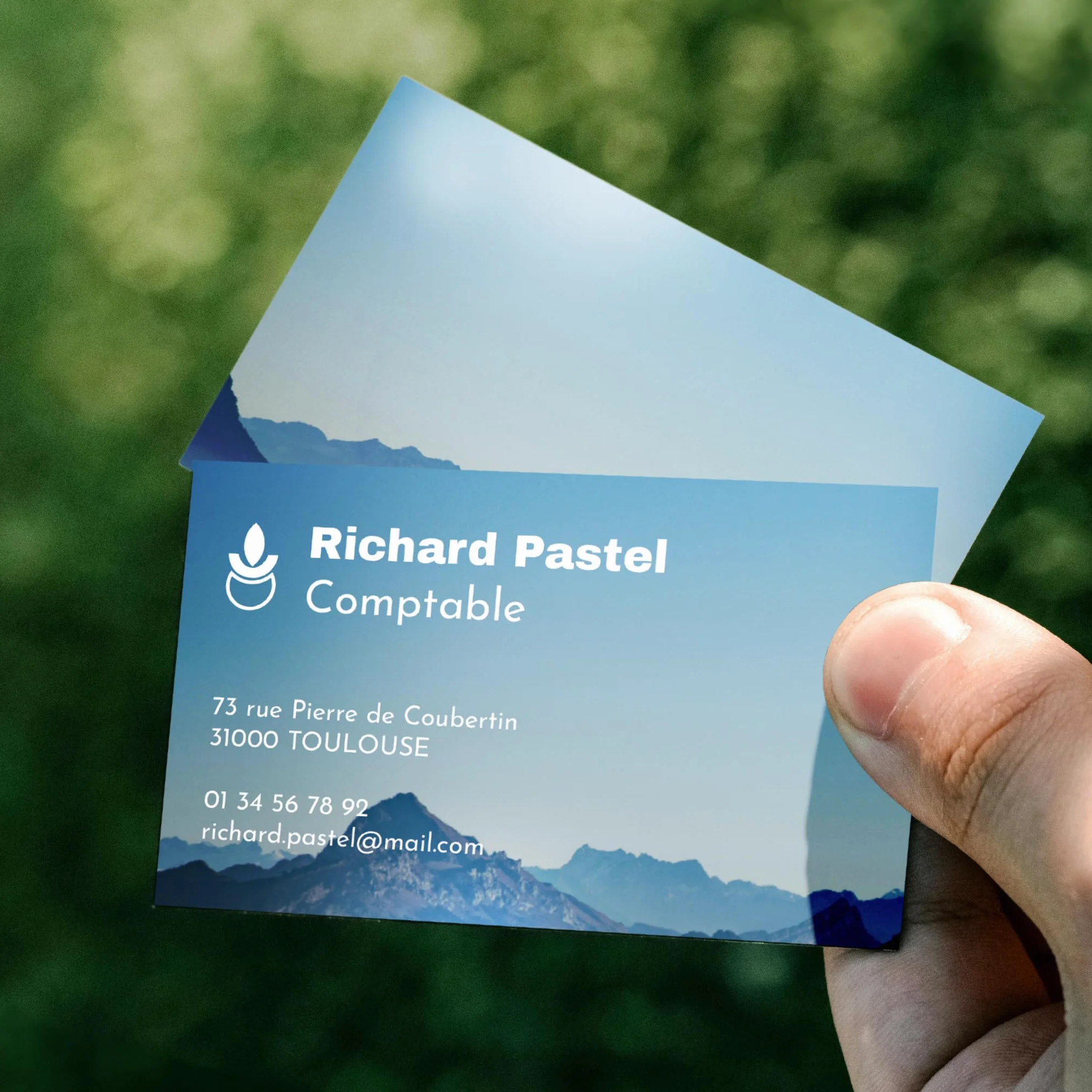 Cartes de visite personnalisées professionnelles Premium 50 à 5000 UTTSCHEID