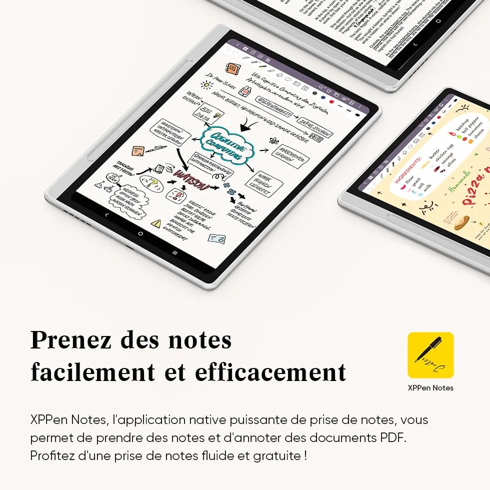 XPPen Magic Note Pad 10,95 Pouces Tablette Prise de Note Numerique avec Trois Modes