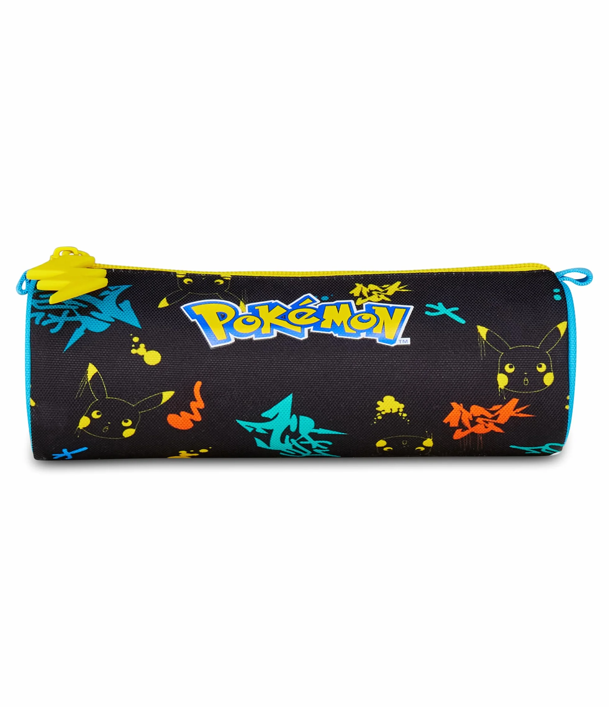 Seven Pokémon Trousse Ovale Porte-Stylo Tombolotto Noir Enfant