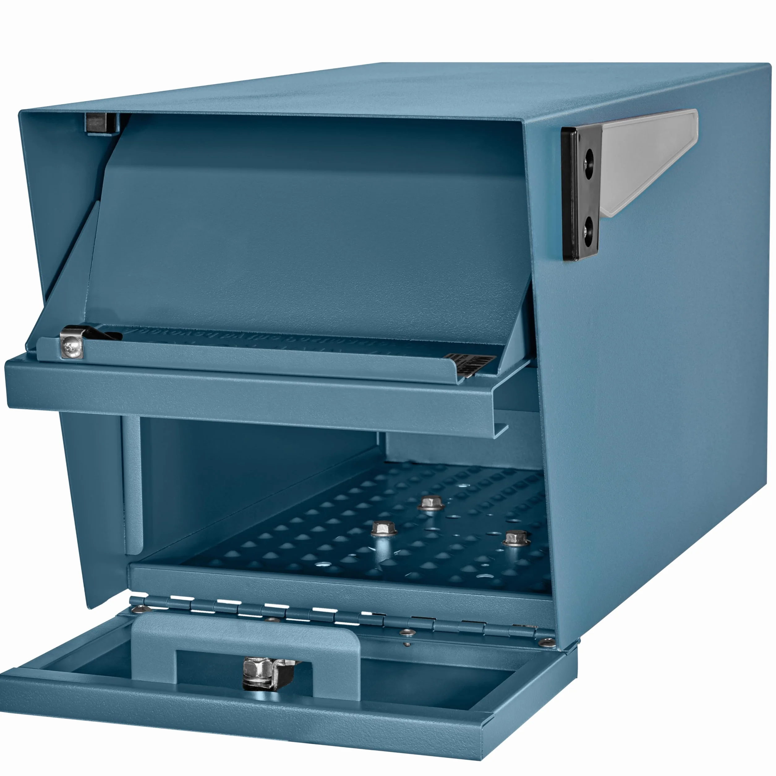Mail Boss 7584 Mail Manager Boîte aux Lettres verrouillable Bleu Century Blue