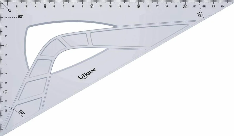 MAPED EQUERRE 60° 26CM GEOMETRIC