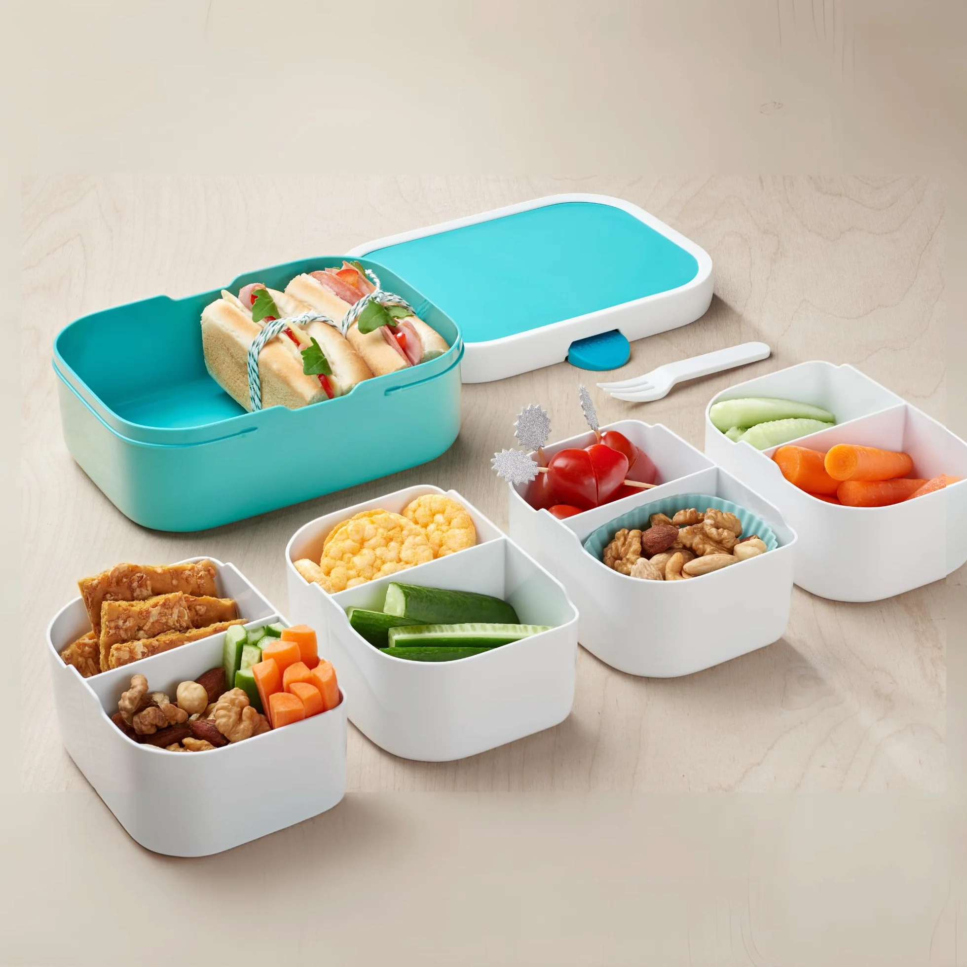 Mepal Campus Lunchbox Little Dutch Boîte à déjeuner Bento 750 ml Sans BPA Lave-vaisselle