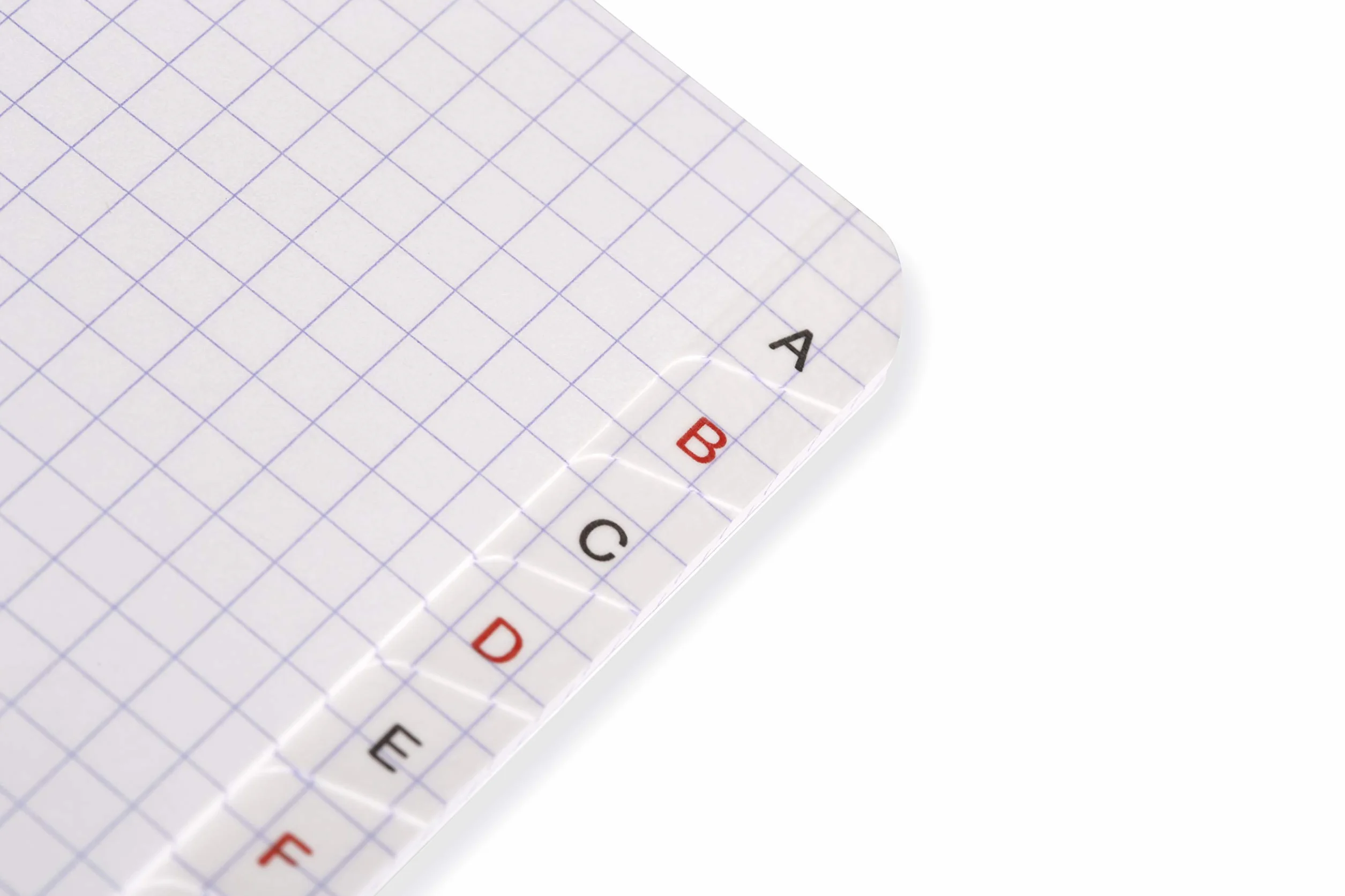 Clairefontaine Répertoire Alphabétique Agrafé 11x17 cm 96 Pages Petits Carreaux Papier Blanc 90 g