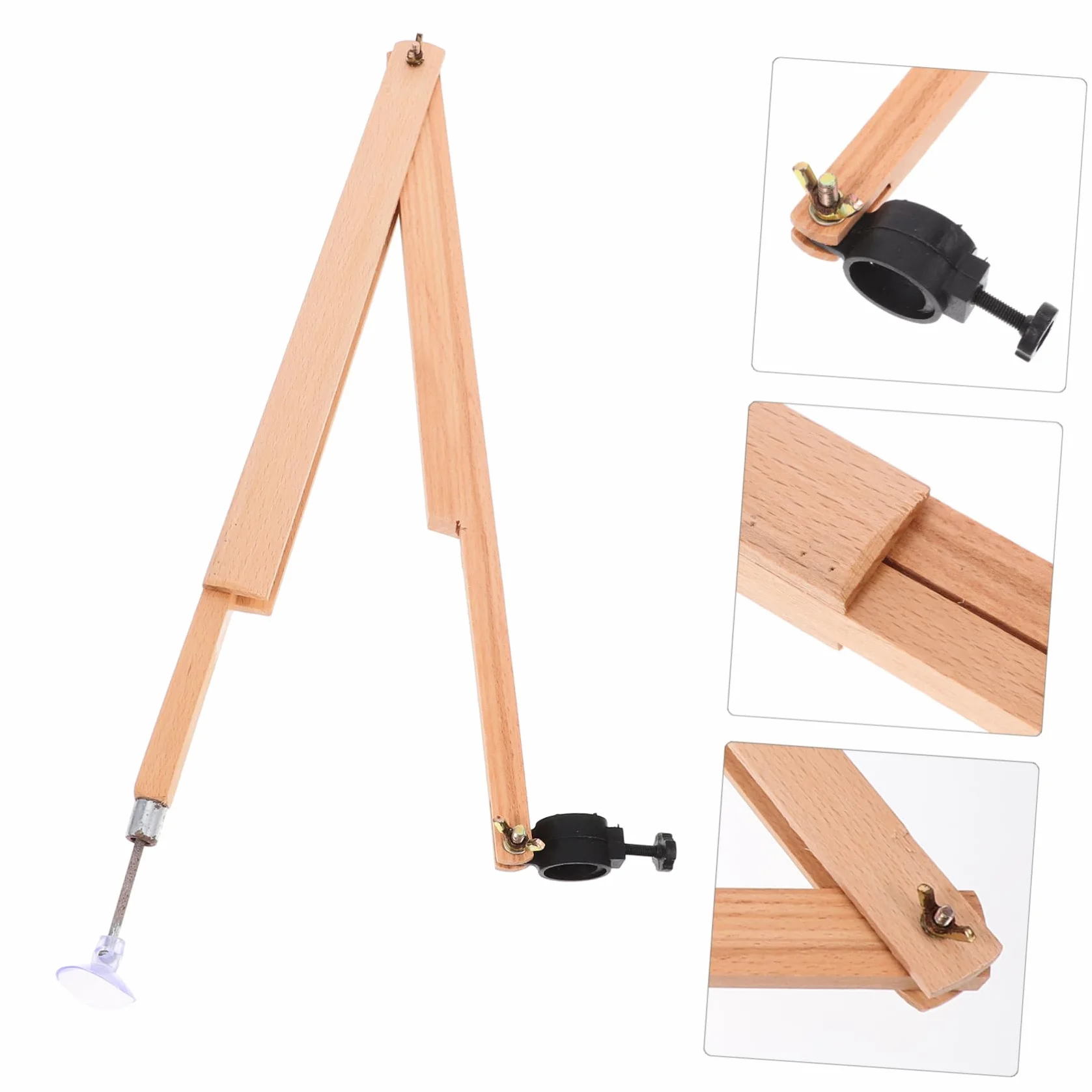 Angoily Boussole Pédagogique En Bois Compas À Dessin Grand Rayon Avec Porte-Stylo Pour Cours De Mathématiques