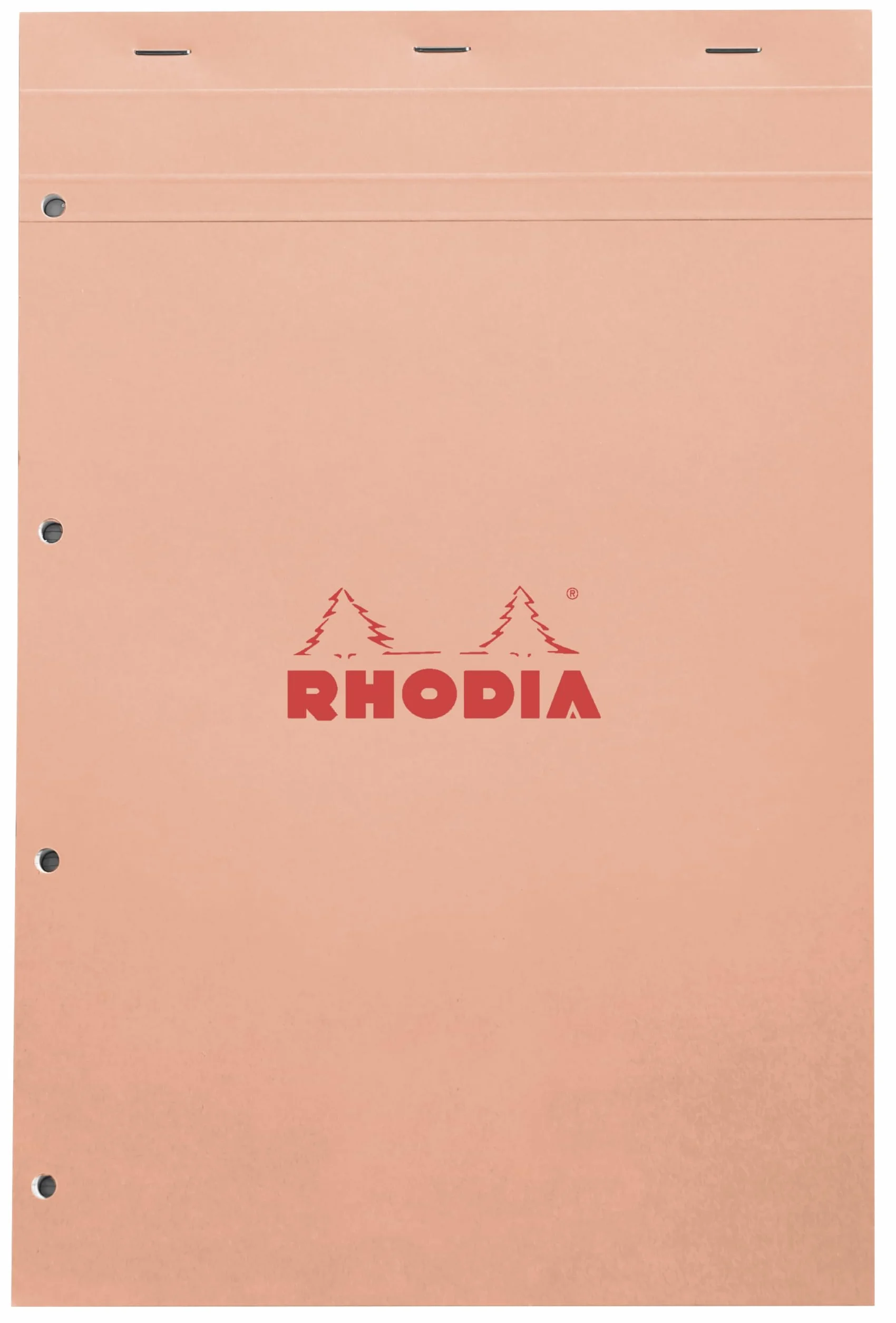 Rhodia bloc agrafé COULEURS N°20 A4+ 21x31,8 cm Grands Carreaux Seyès 80 F Détach Papier Clairefontaine 80g/m²
