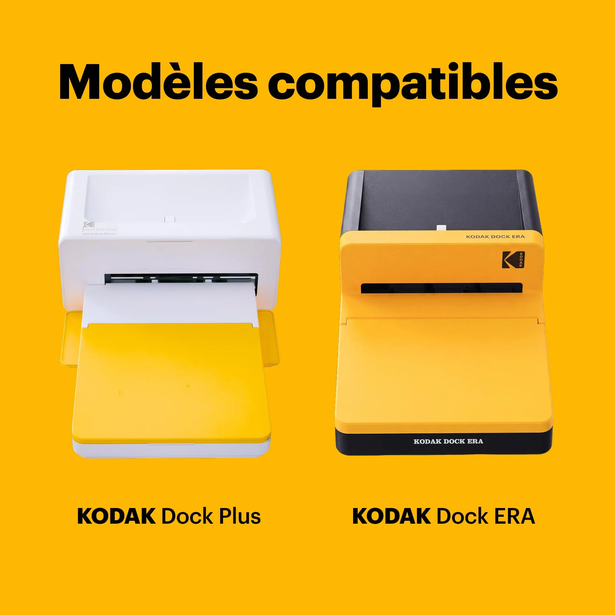 KODAK 4PASS Cartouche 10x15cm für KODAK Dock Plus, 80 Feuilles