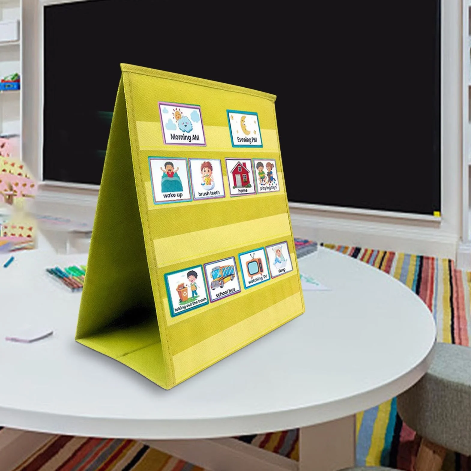 Tableau De Poche Des Emplois En Classe - Table Top Petits Tableaux De Poche Portable Autonome