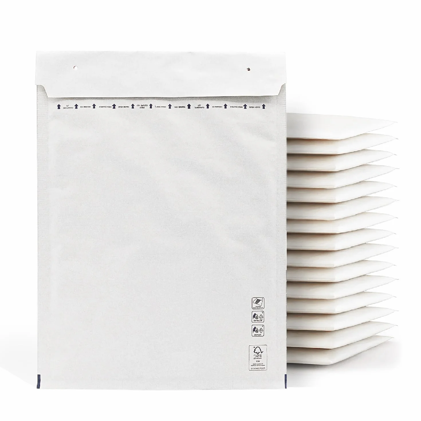 M-Office Enveloppes Matelassées Lot de 10 Tailles 100 x 165 mm