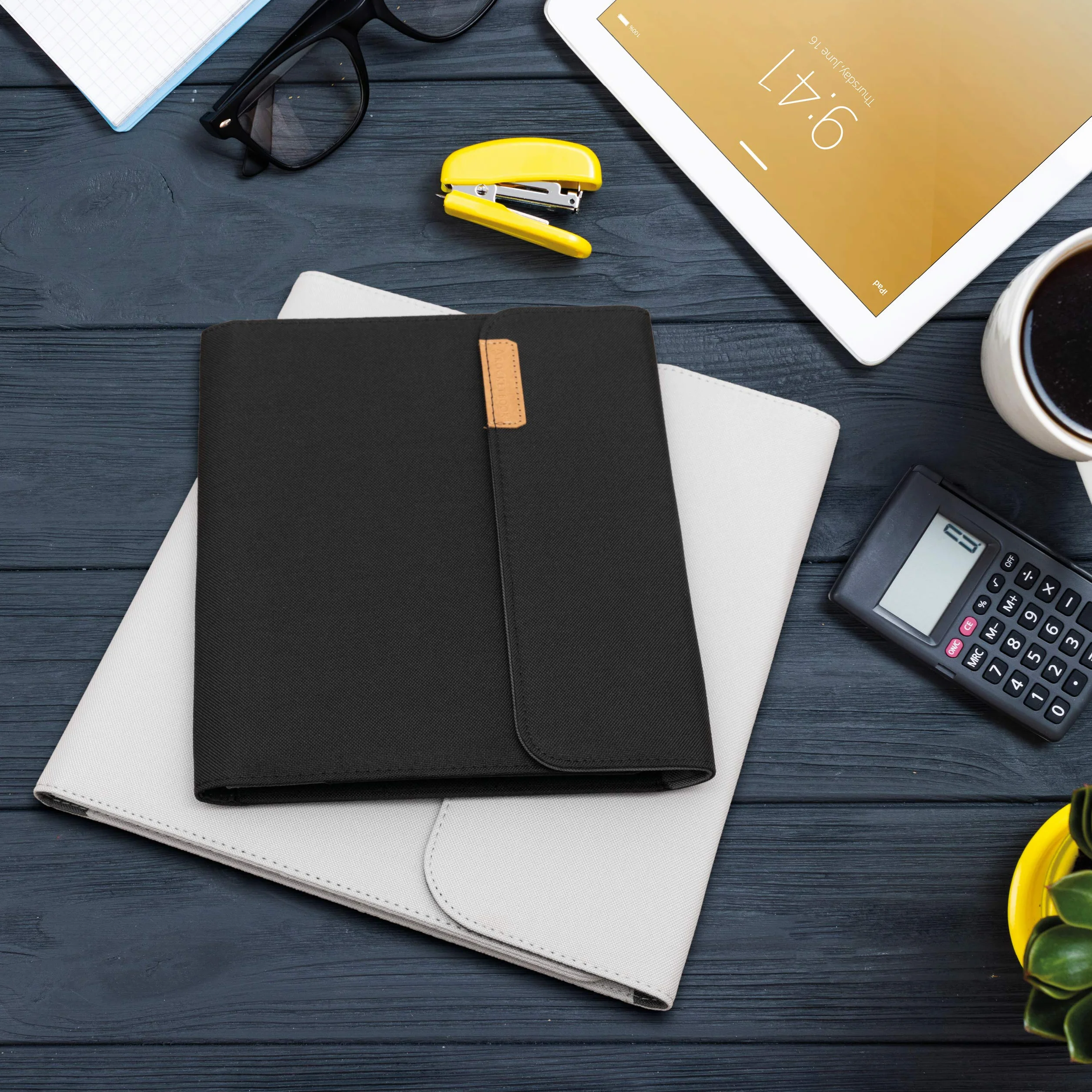 Rocketbook Capsule 2.0 Folio Cover pour Core, Panda et Fusion, Gris Format Lettre A4 21 x 29,7 cm