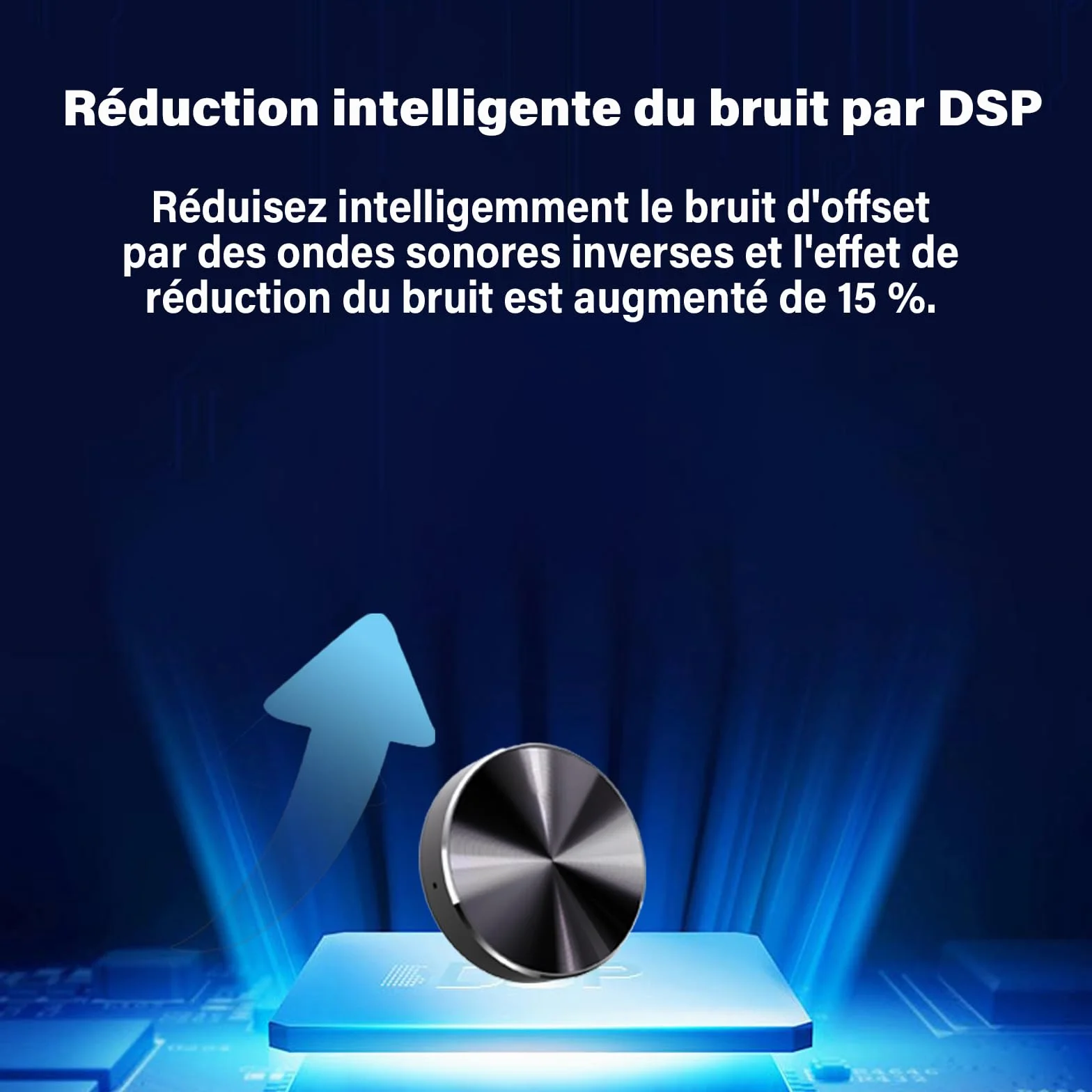 Mini dictaphone espion, enregistreur vocal numérique