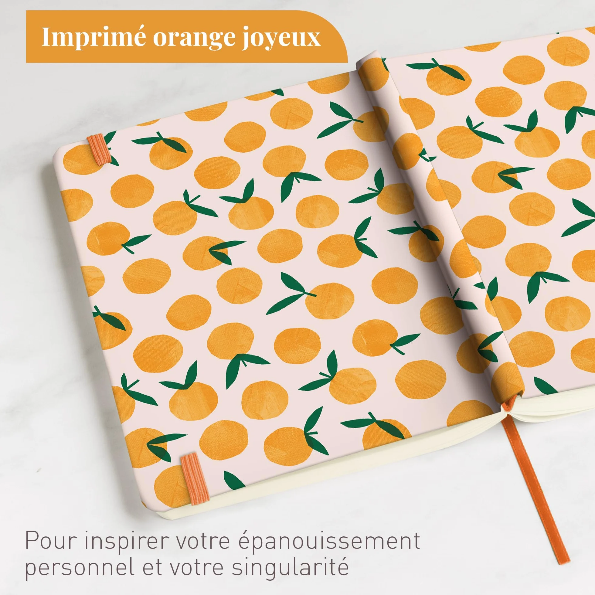 Rileys & Co Carnet Pointillé Citron 20,3 x 15,2 cm Couverture Rigide 240 Pages Bullet Journal Dotted Papier 80 g/m²