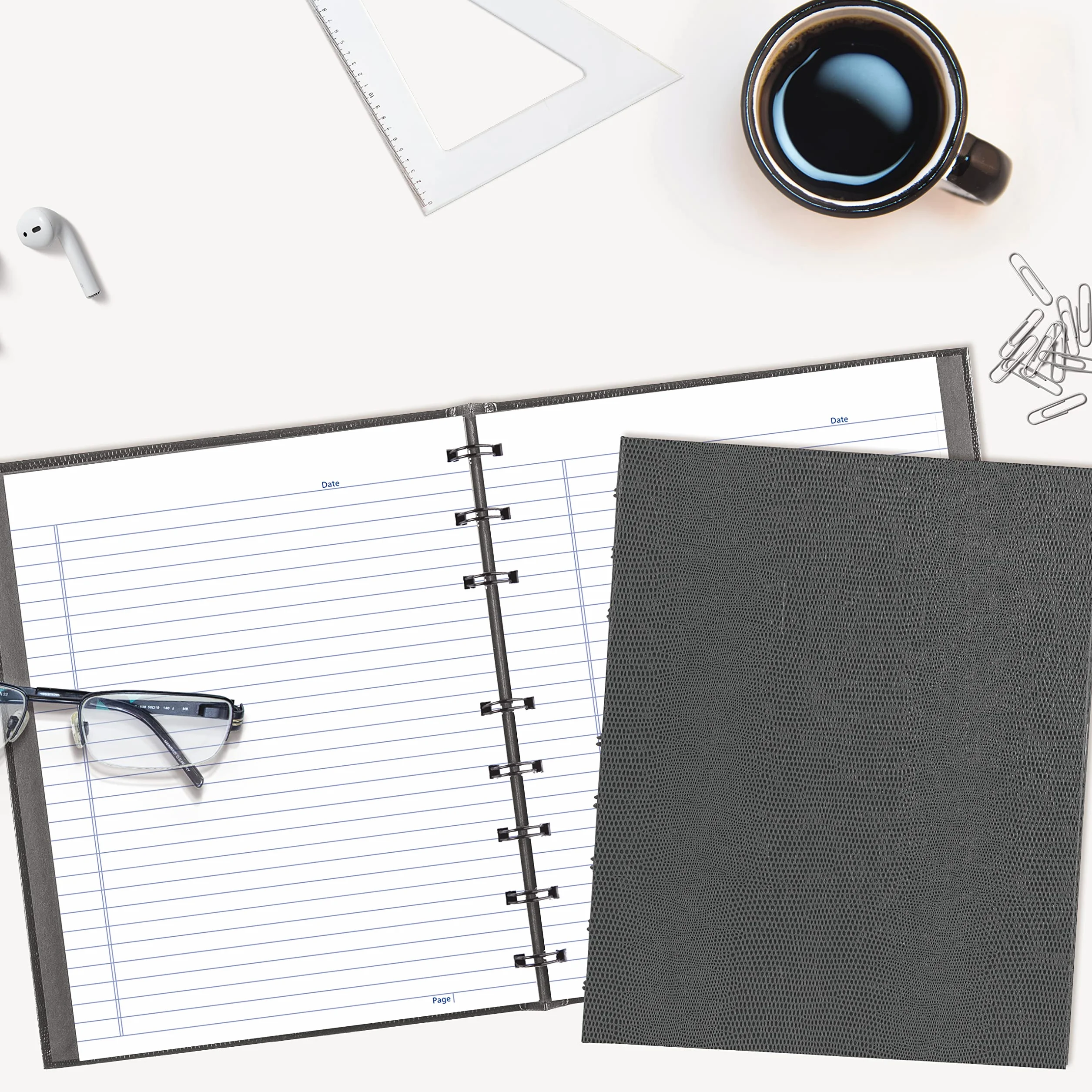 Blueline NotePro™ Carnet de notes 23,5 x 18,4 cm 150 pages gris A7150.GRY