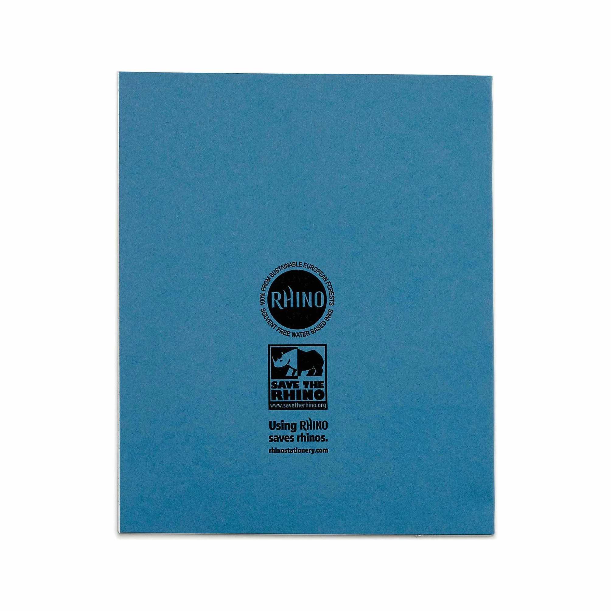 Rhino M8 Lot de 10 cahiers de musique 48 pages Bleu clair 200x165